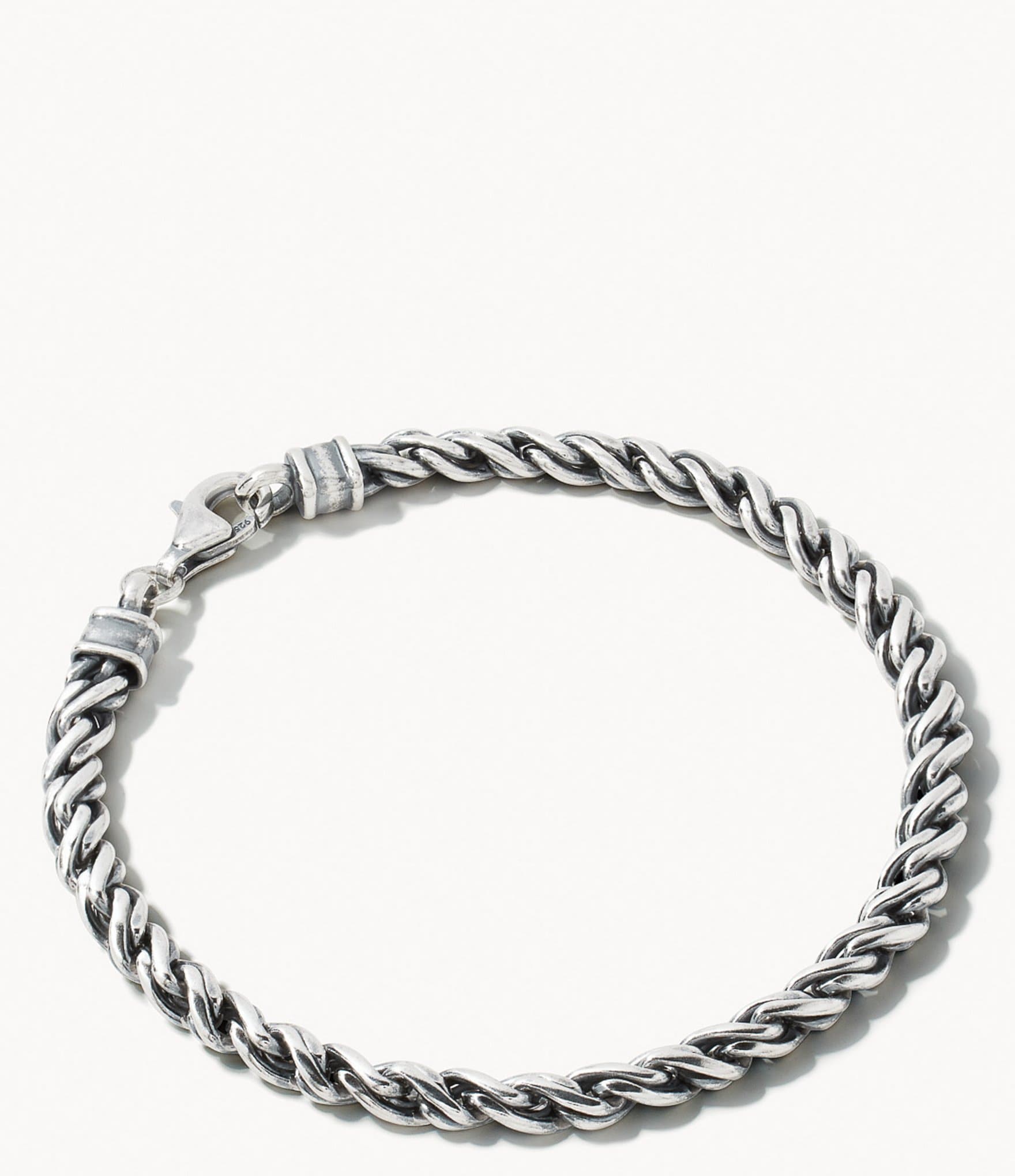 Kendra Scott Scott Bros. Men's Beck Sterling Silver Rope Chain Bracelet ...