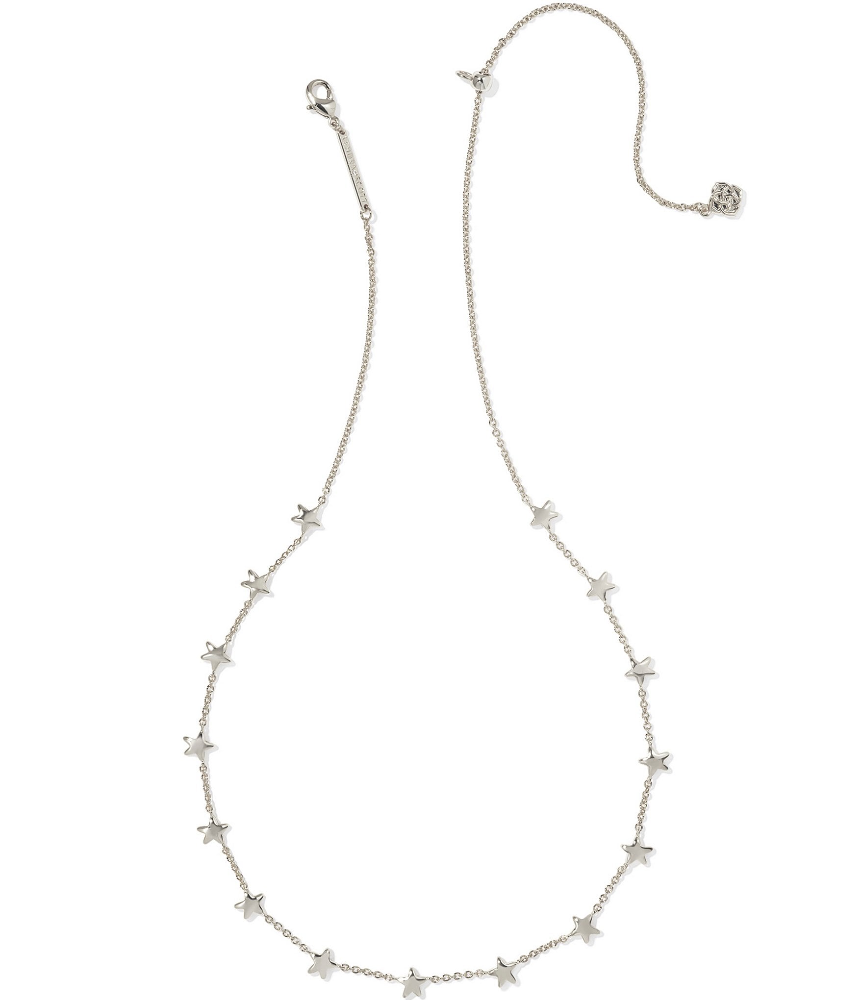 Kendra Scott Sierra Silver Star Short Collar Necklace