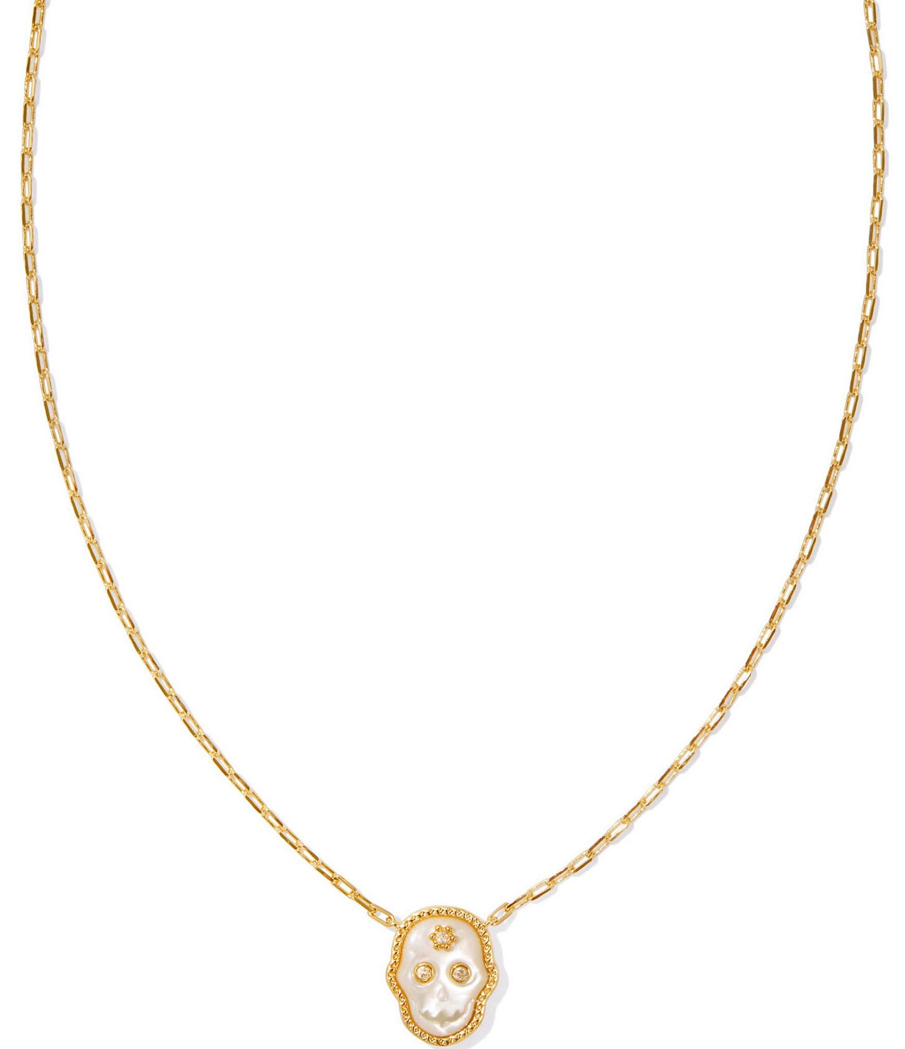 Kendra Scott Skeleton Short Pendant Necklace