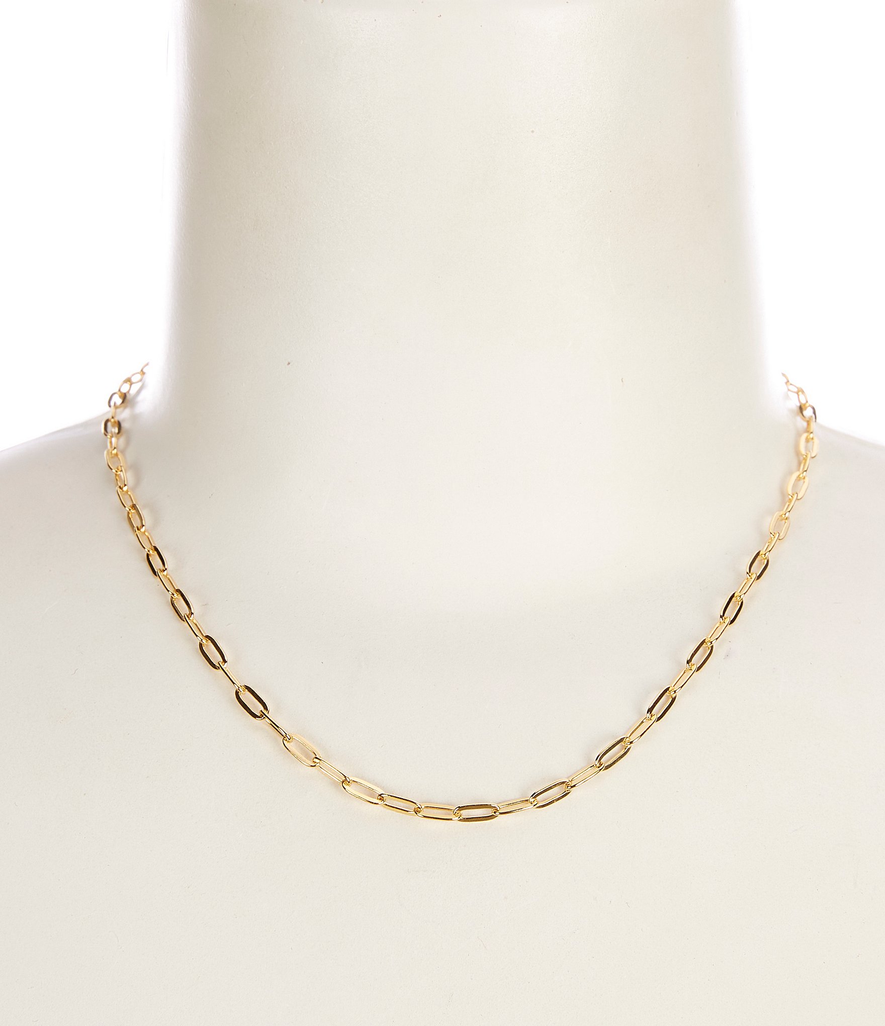 【2plan】23FW★ [MADE] 029 Ellie clip mini chain necklace 1029] Ellie Clip Mini Chain Necklace - LAN ARCHIVE | 60