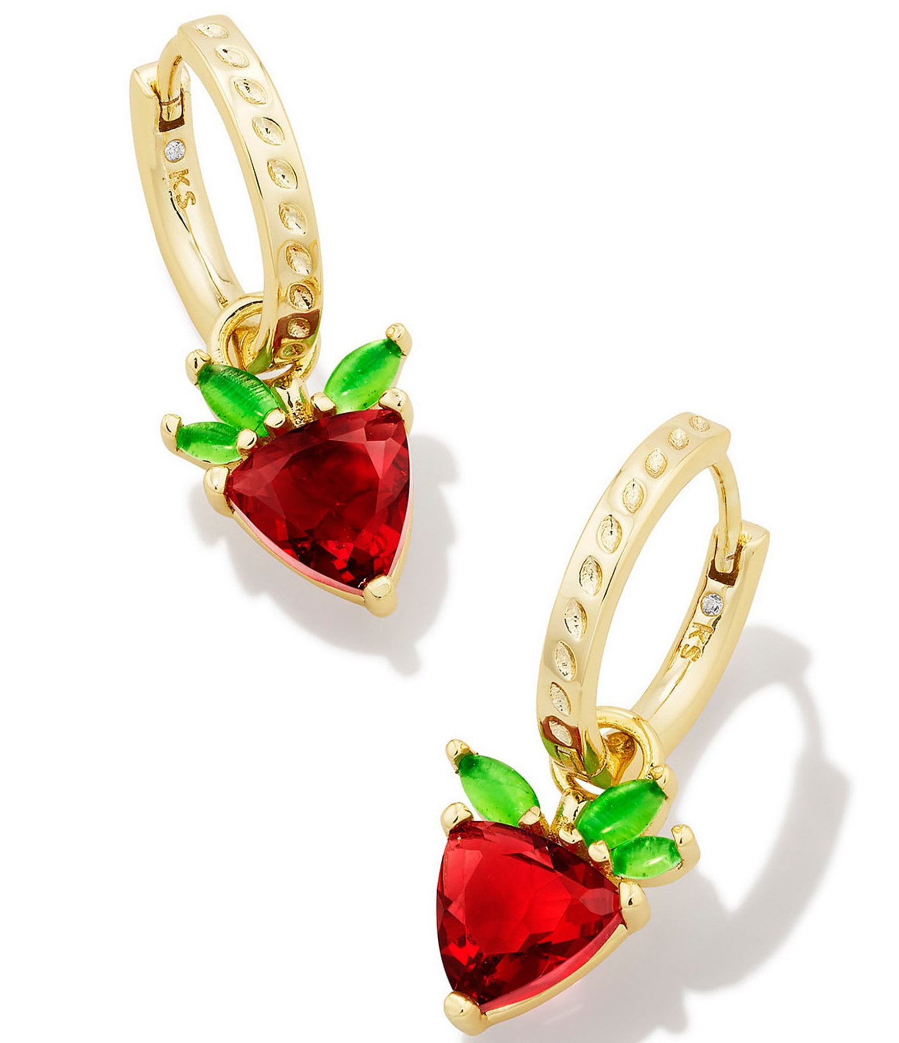 Kendra Scott Strawberry Huggie Hoop Earrings