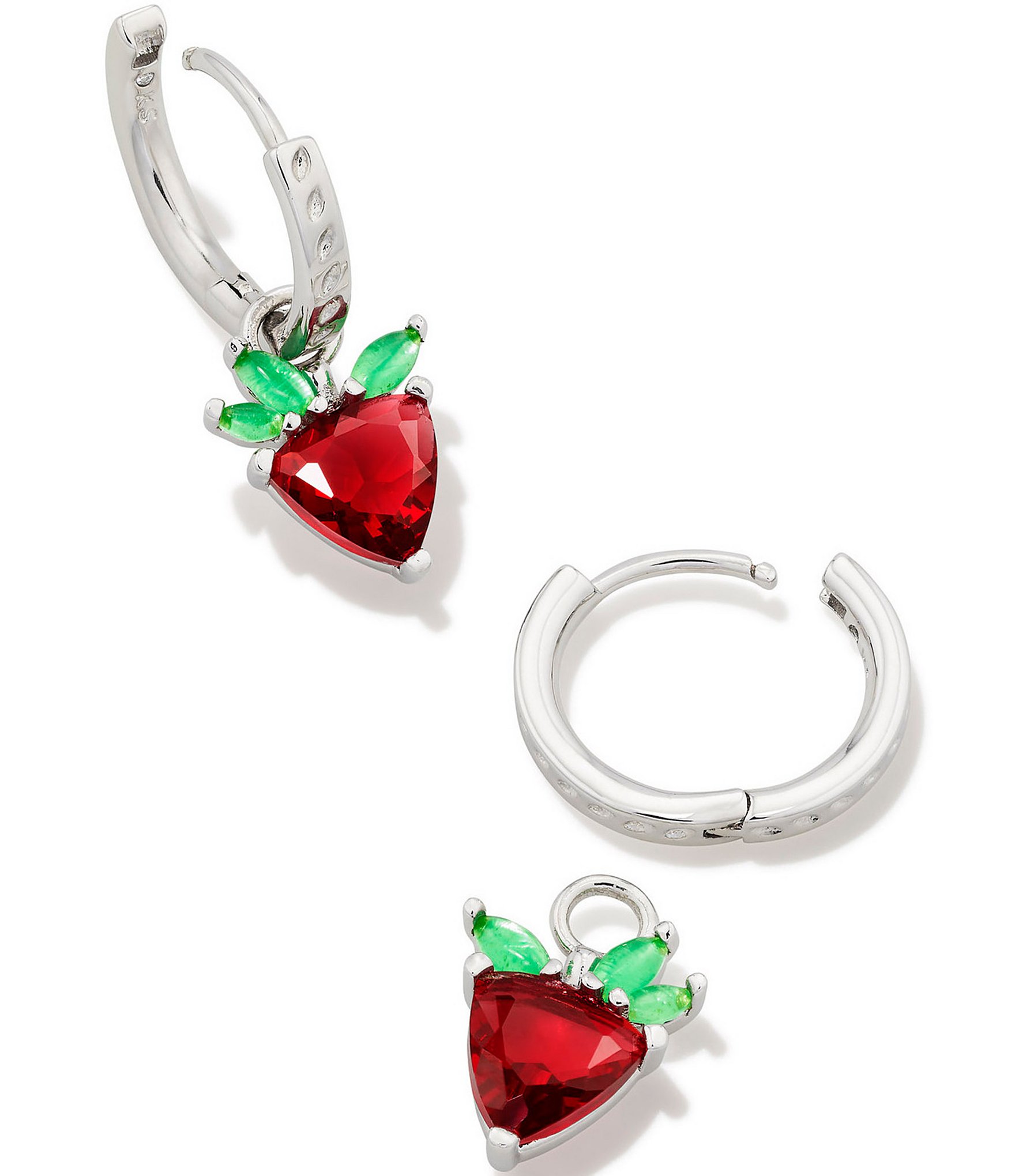 Kendra Scott Strawberry Huggie Hoop Earrings