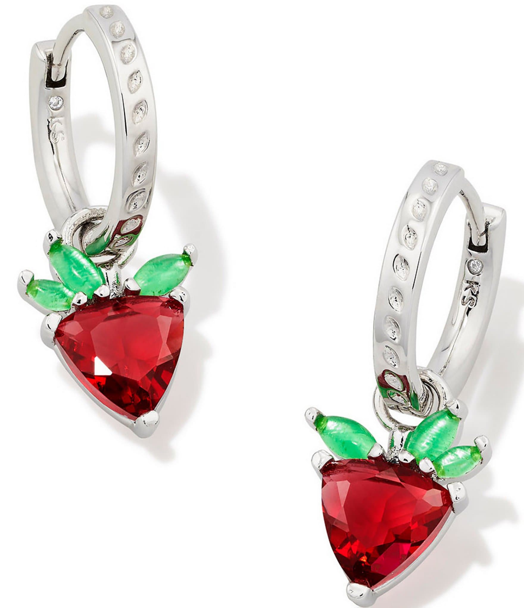 Kendra Scott Strawberry Huggie Hoop Earrings