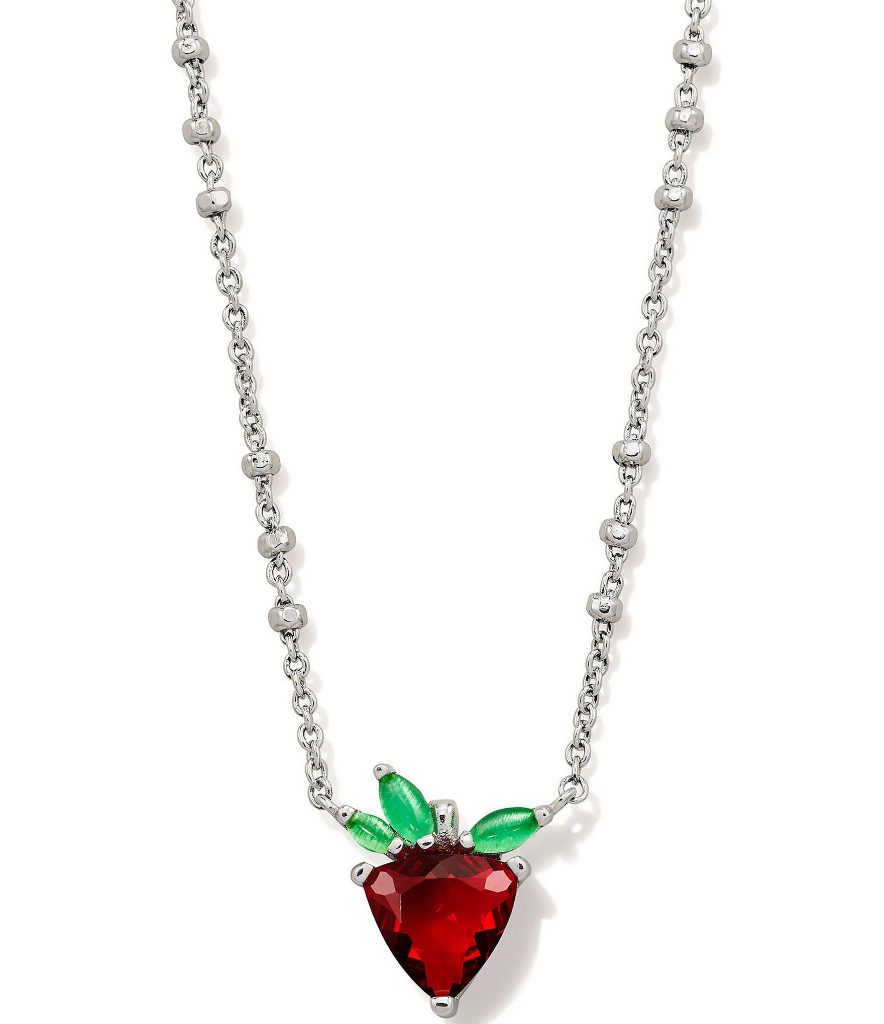 Kendra Scott Strawberry Short Pendant Necklace