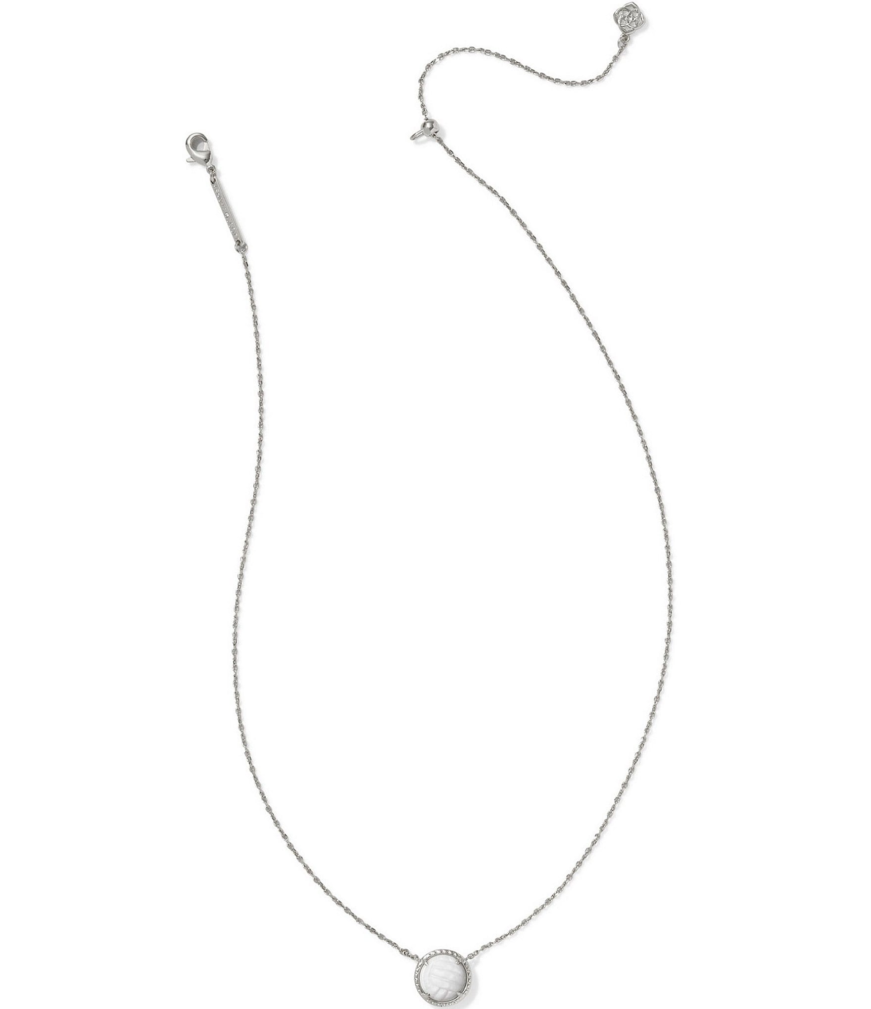 Kendra Scott Volleyball Short Pendant Necklace