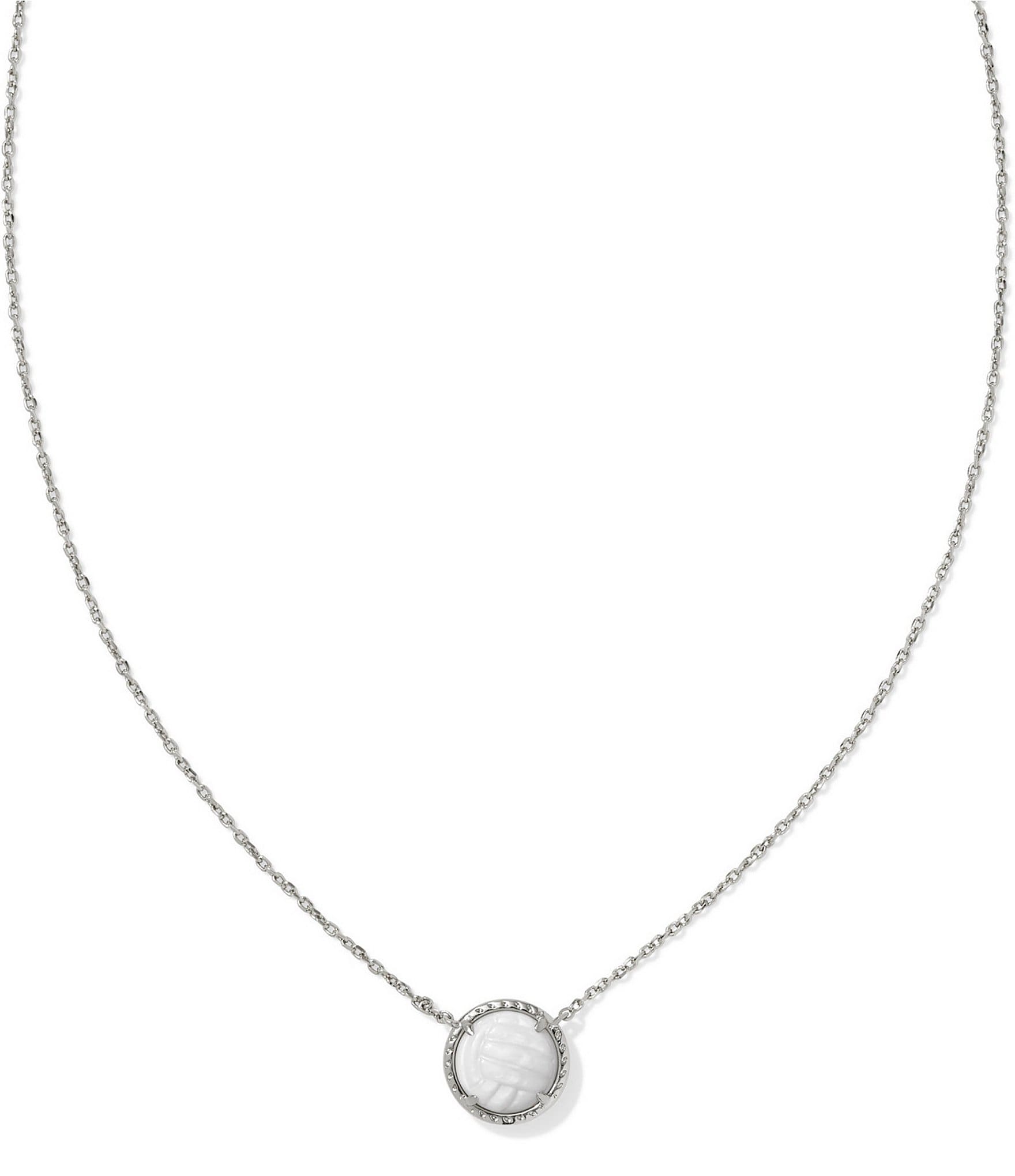 Kendra Scott Volleyball Short Pendant Necklace