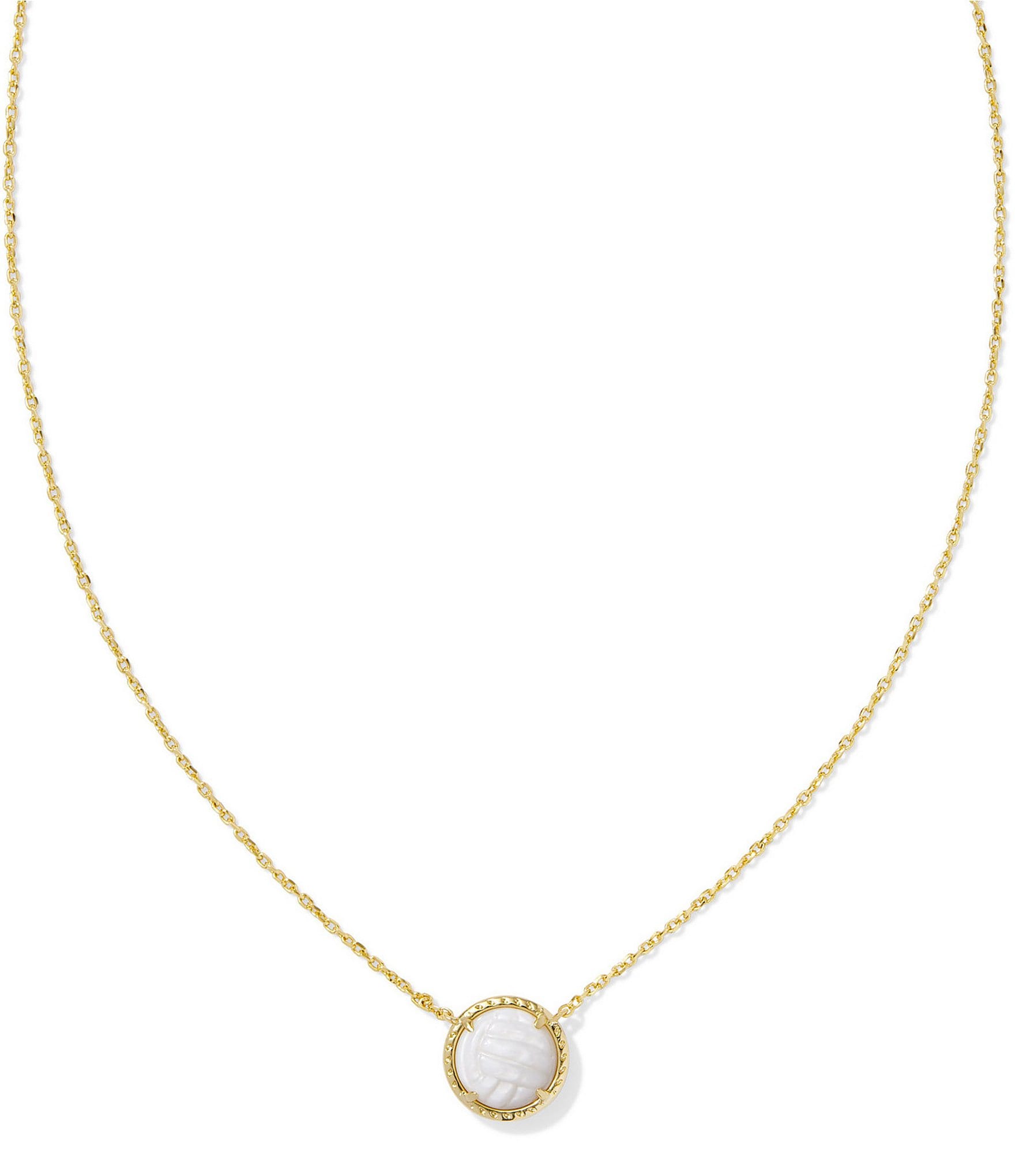 Kendra Scott Volleyball Short Pendant Necklace