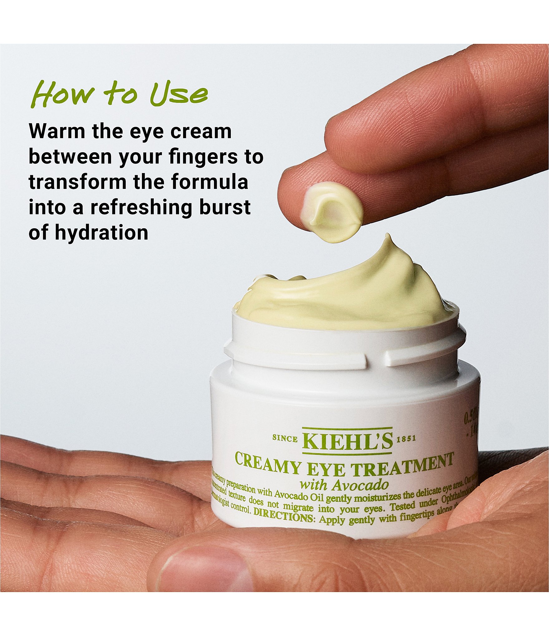 Kiehl's Since 1851 Creamy Eye Treatment with Avocado - Brightening and Hydrating Eye Cream