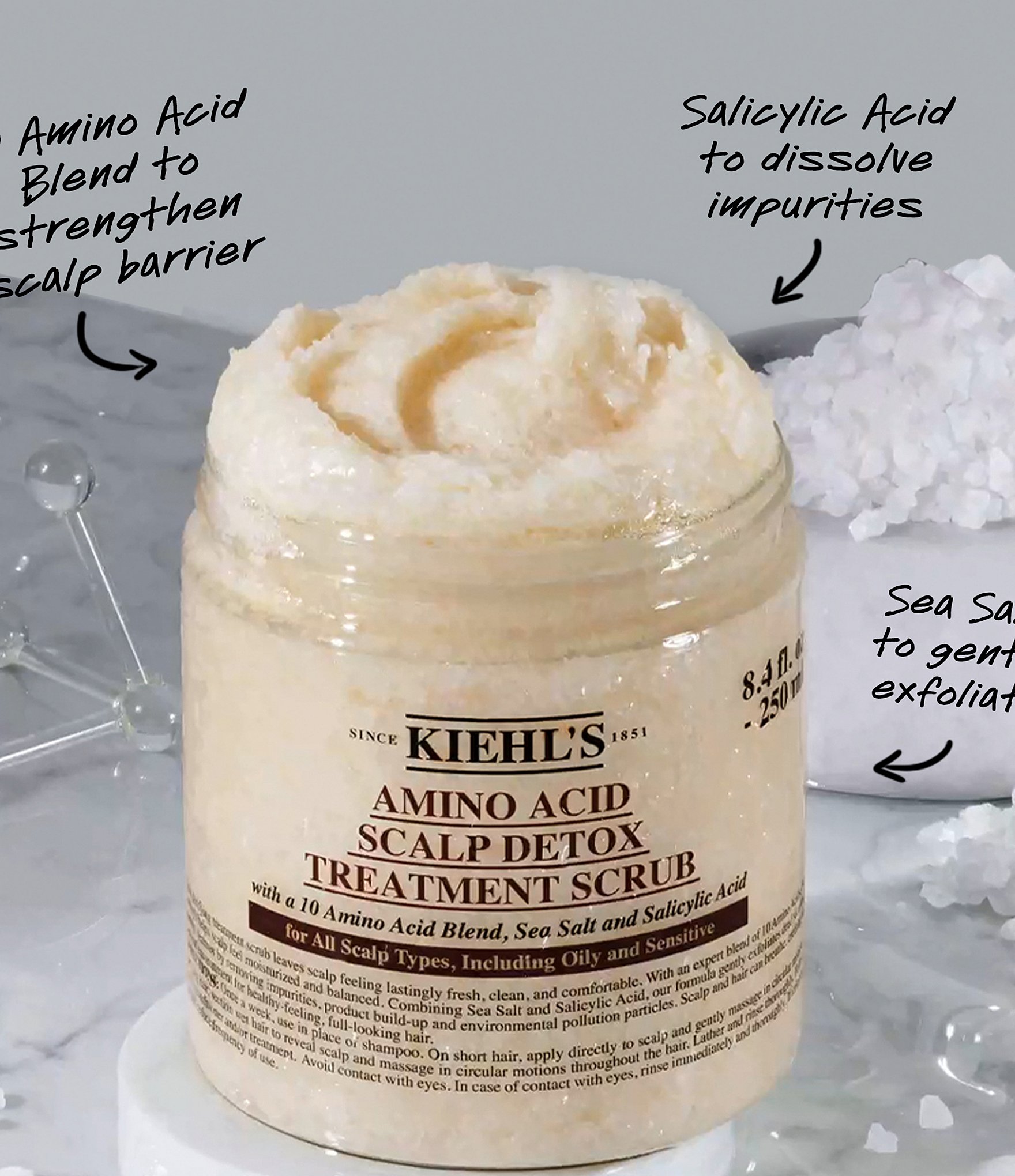 Kiehl's Since 1851 Amino Acid Scalp Scrub Detox Treatment