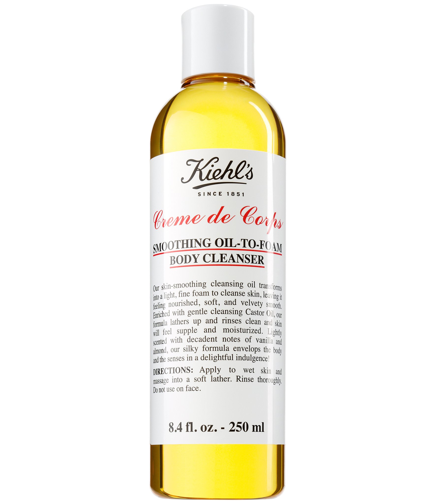 Kiehl's Since 1851 Creme de Corps Smoothing Oil-to-Foam Body Cleanser