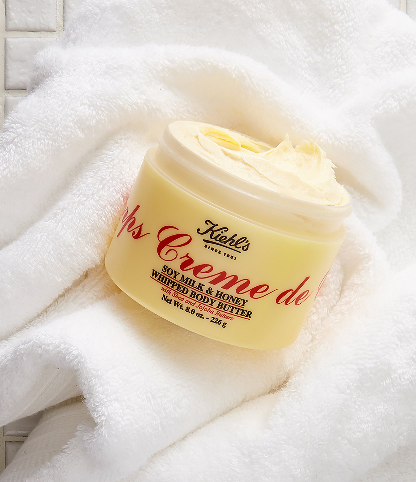 Kiehl's Since 1851 Creme de Corps Soy Milk & Honey Whipped Body Butter