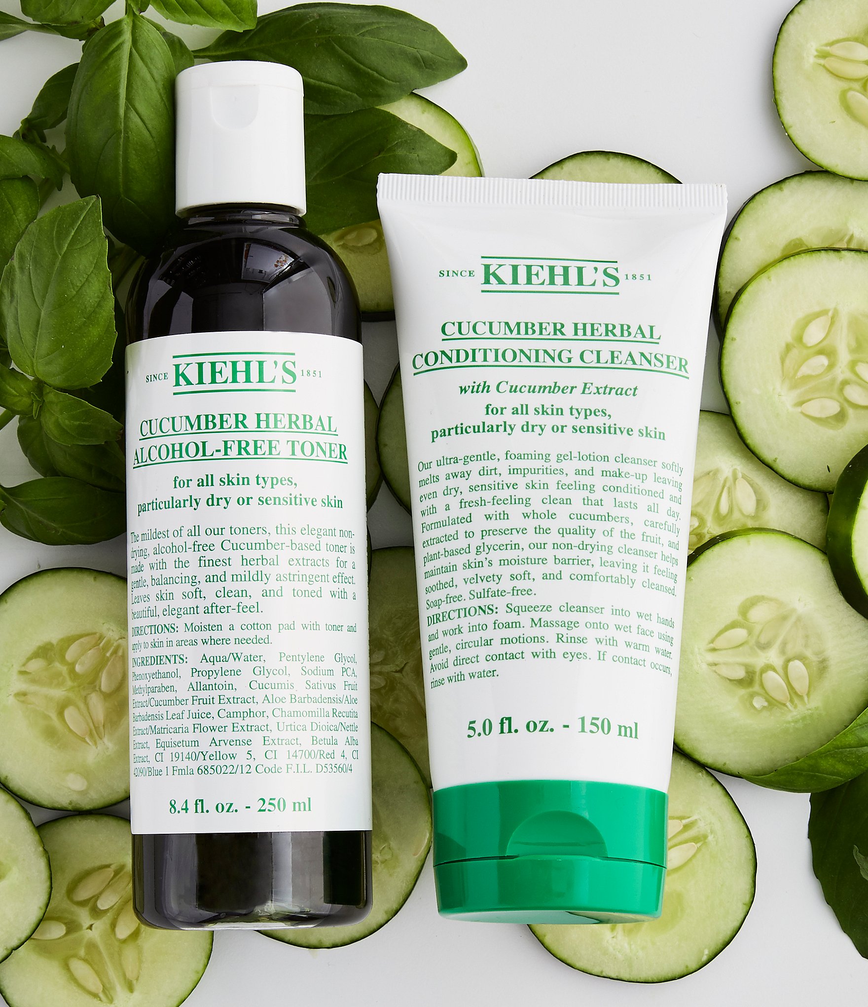 Kiehl's Since 1851 Cucumber Herbal Alcohol-Free Toner