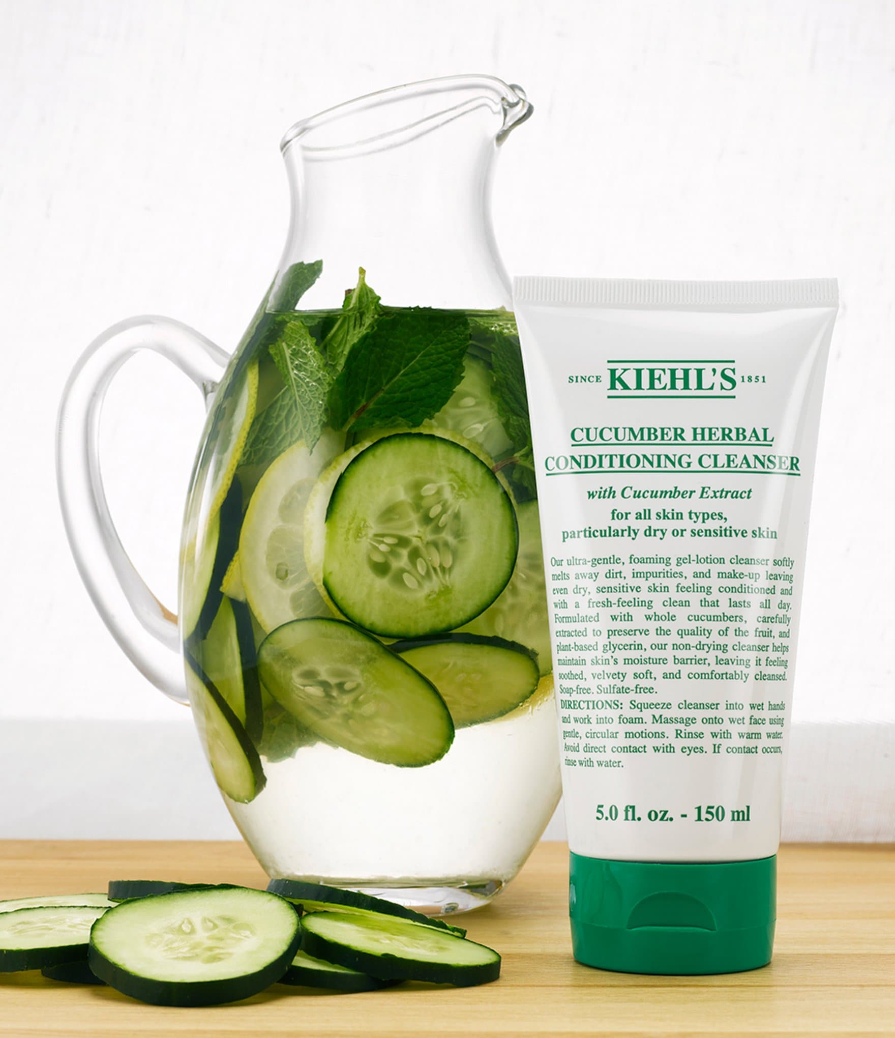 Kiehl's Since 1851 Cucumber Herbal Conditioning Cleanser