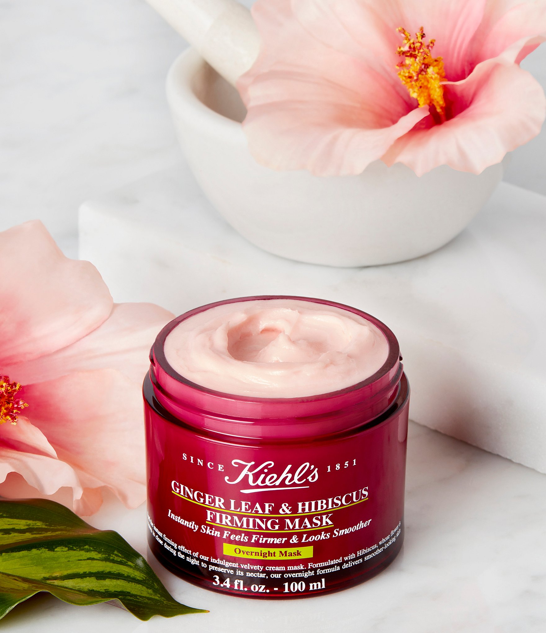 Kiehl's Since 1851 Ginger Leaf & Hibiscus Firming Overnight Face Mask Treatment