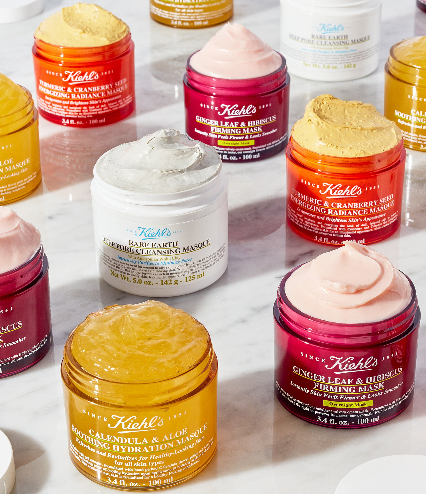 Kiehl's Since 1851 Ginger Leaf & Hibiscus Firming Overnight Face Mask Treatment