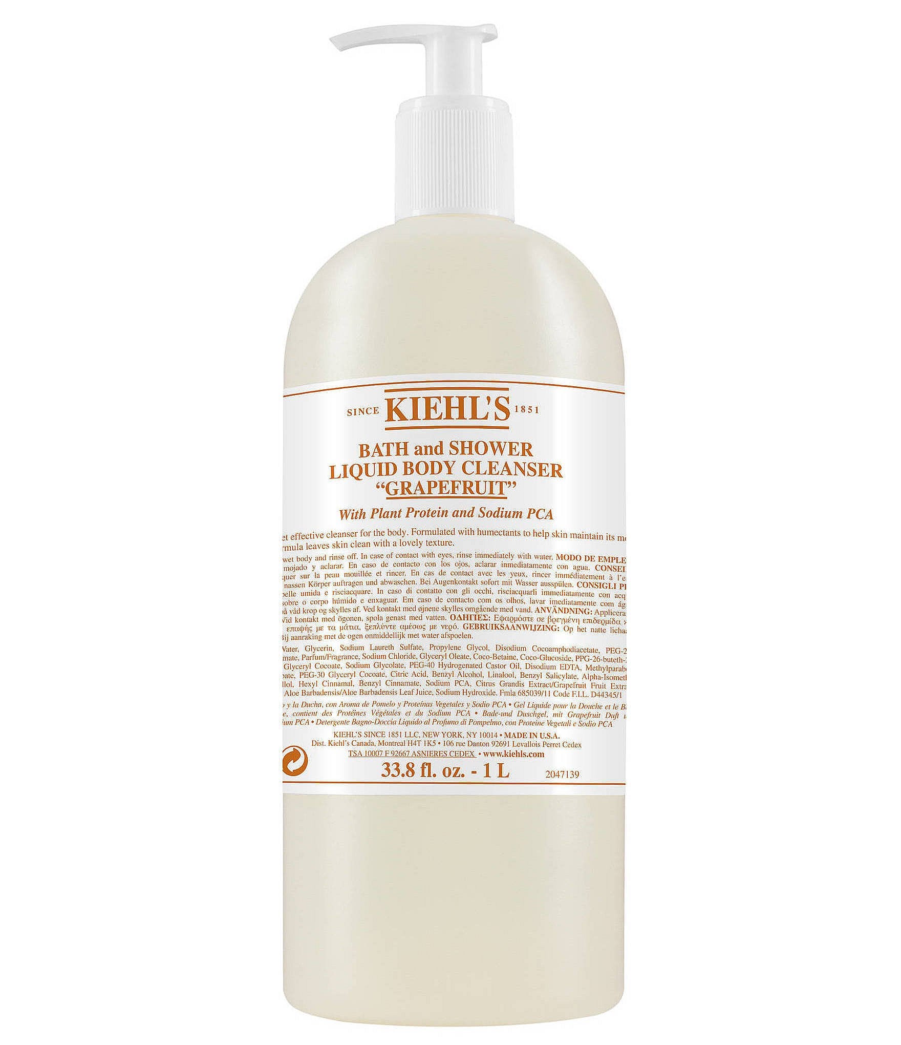 Kiehl's Since 1851 Grapefruit Bath and Shower Liquid Body Cleanser