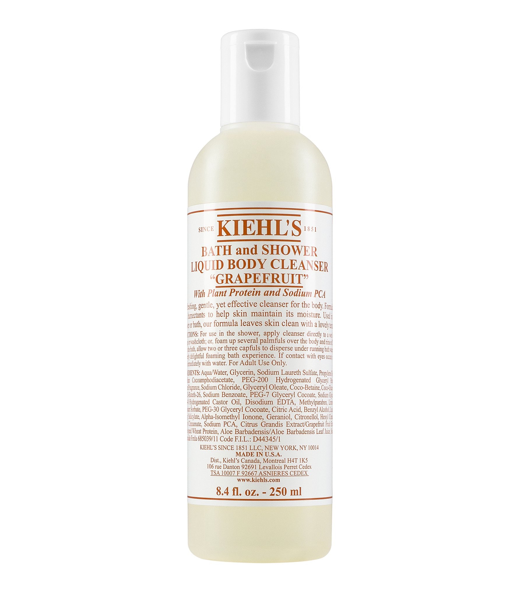 Kiehl's Since 1851 Grapefruit Bath and Shower Liquid Body Cleanser