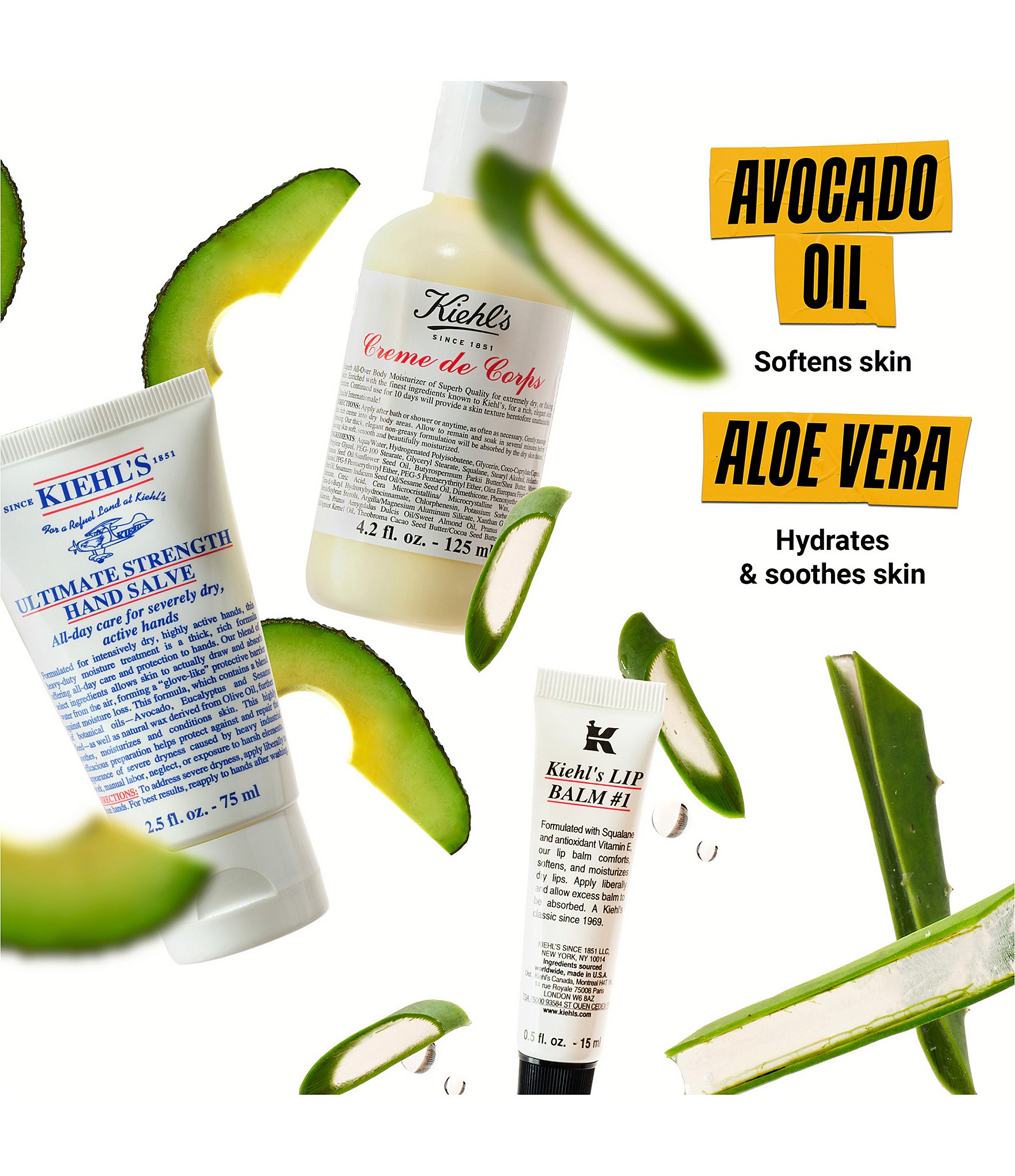 Kiehl's Since 1851 Head-To-Toe Hydrators 3-Piece Set