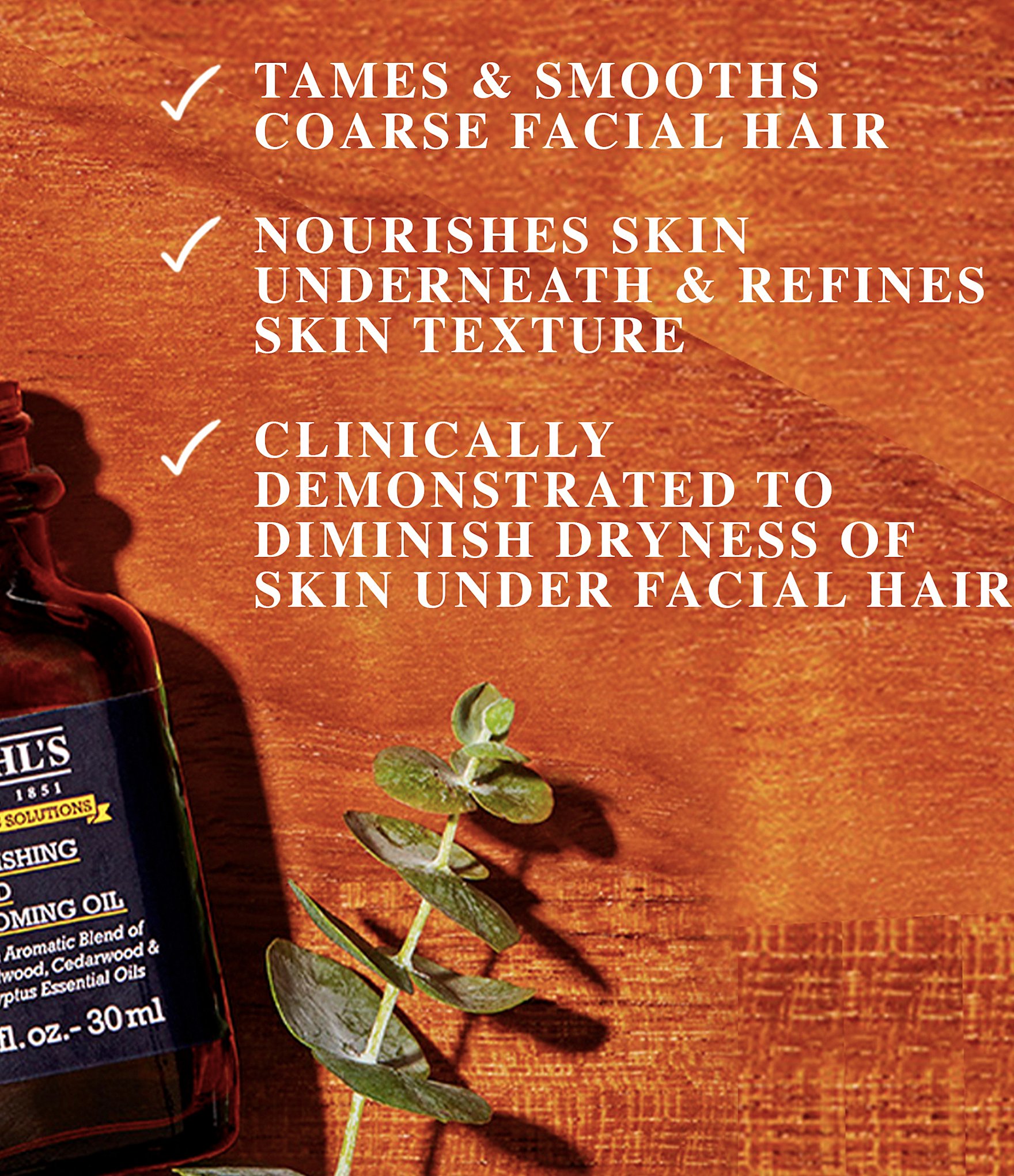 Kiehl's Since 1851 Nourishing Beard Grooming Oil