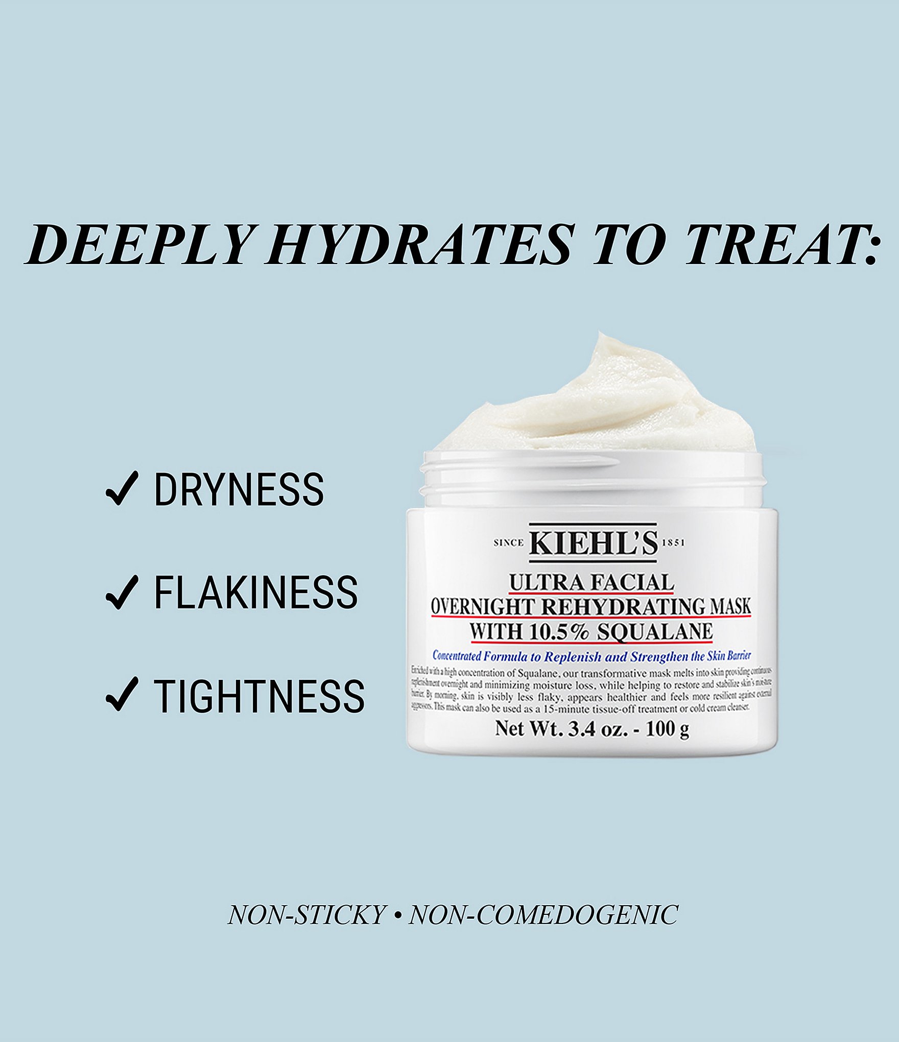 Kiehl's Since 1851 Ultra Facial Overnight Hydrating Face Mask