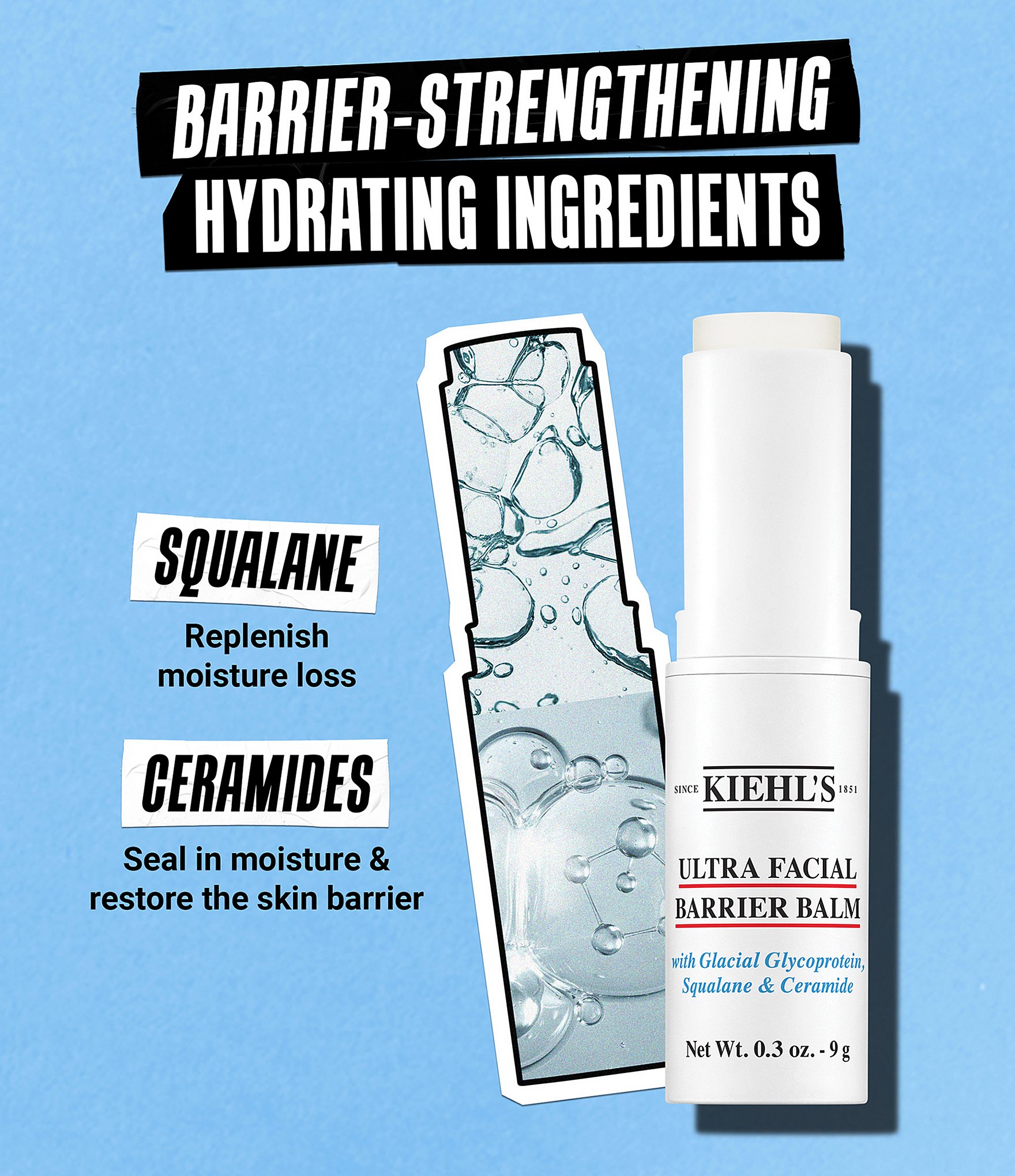 Kiehl's Since 1851 Ultra Facial Skin Barrier Repair Balm Stick