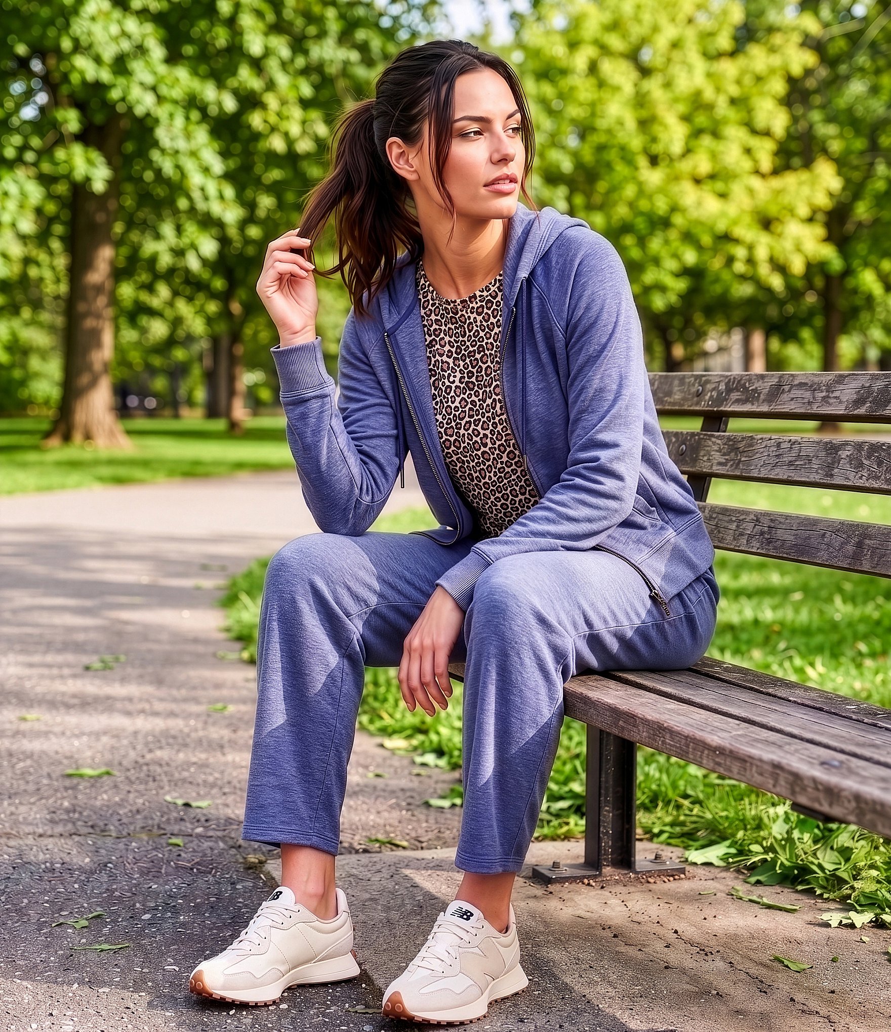 Kinesis French Terry Relaxed Harem Pants