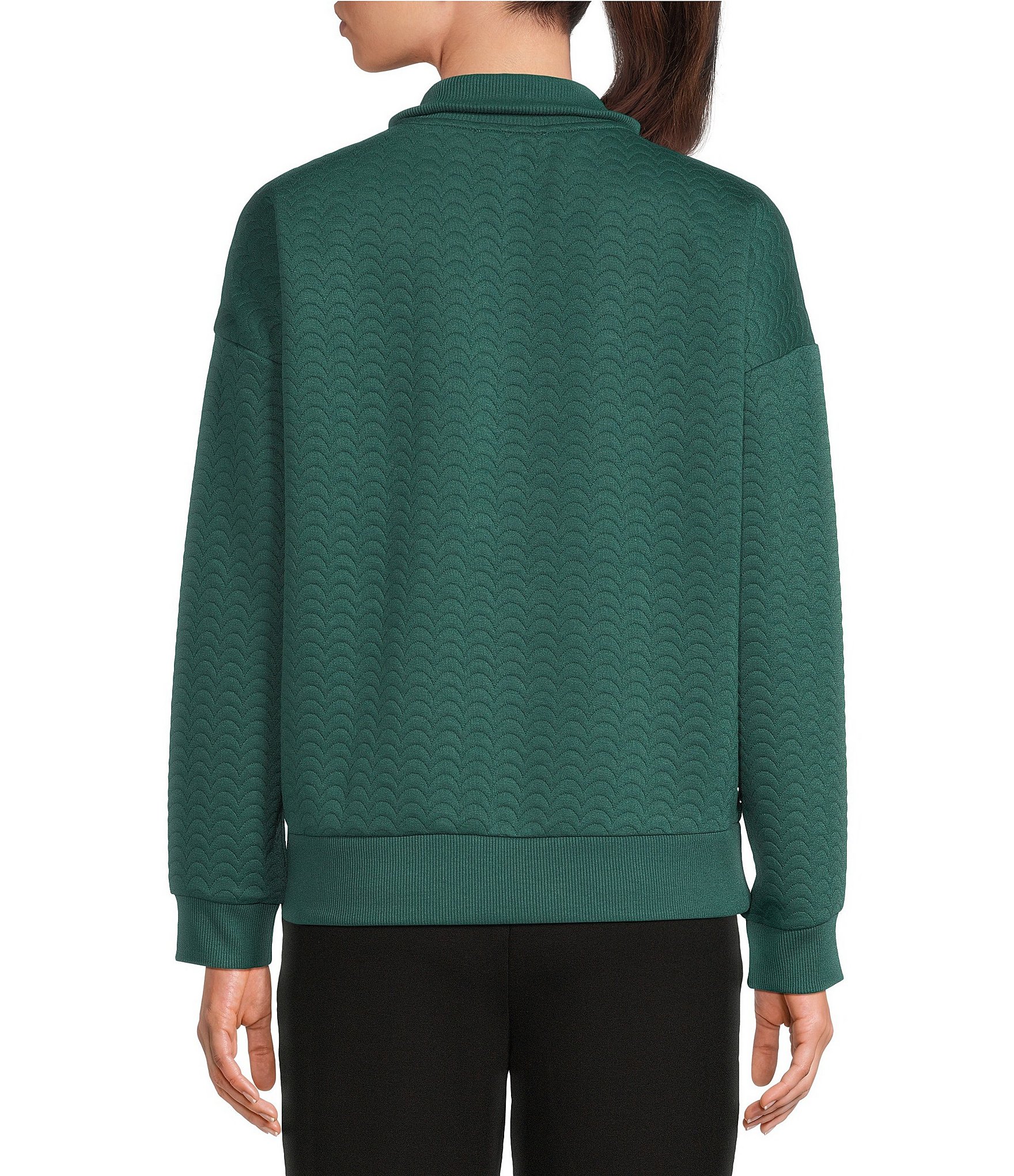 Kinesis Coordinating Half Zip Long Sleeve Quilted Pullover