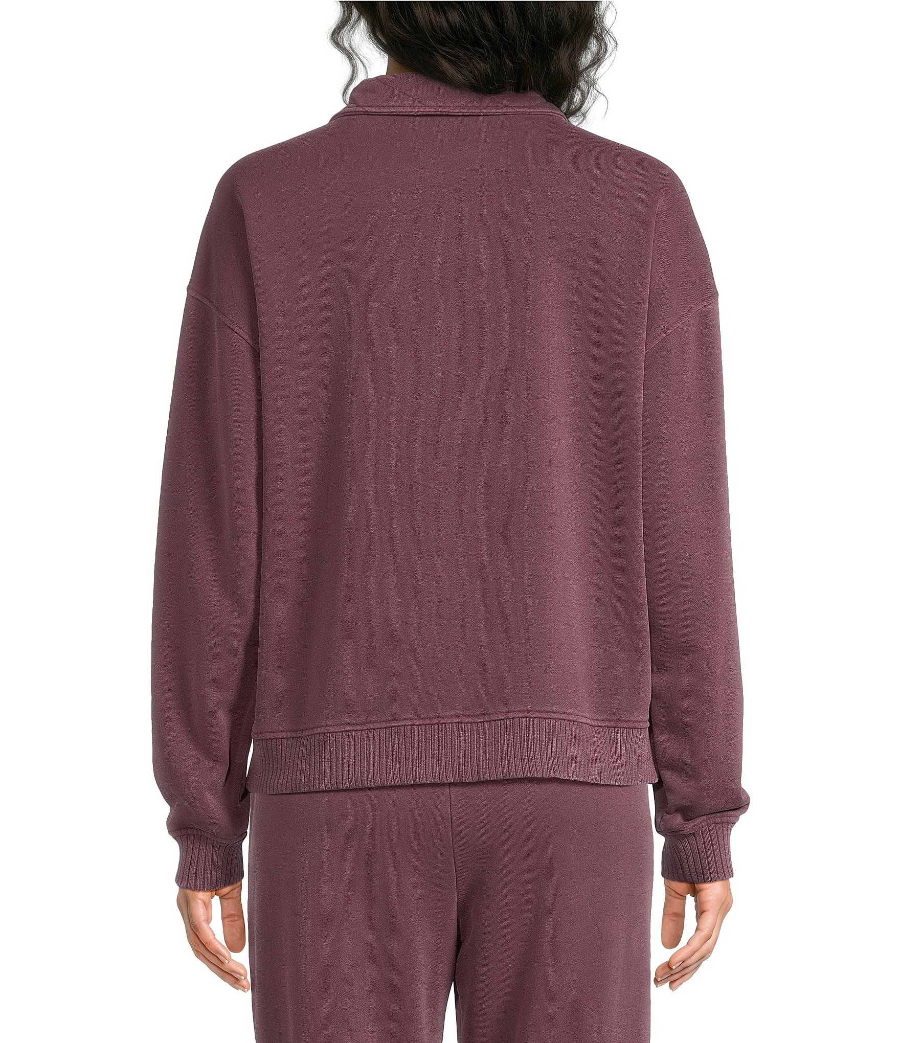 Kinesis Oversized Henley Long Sleeve Pullover