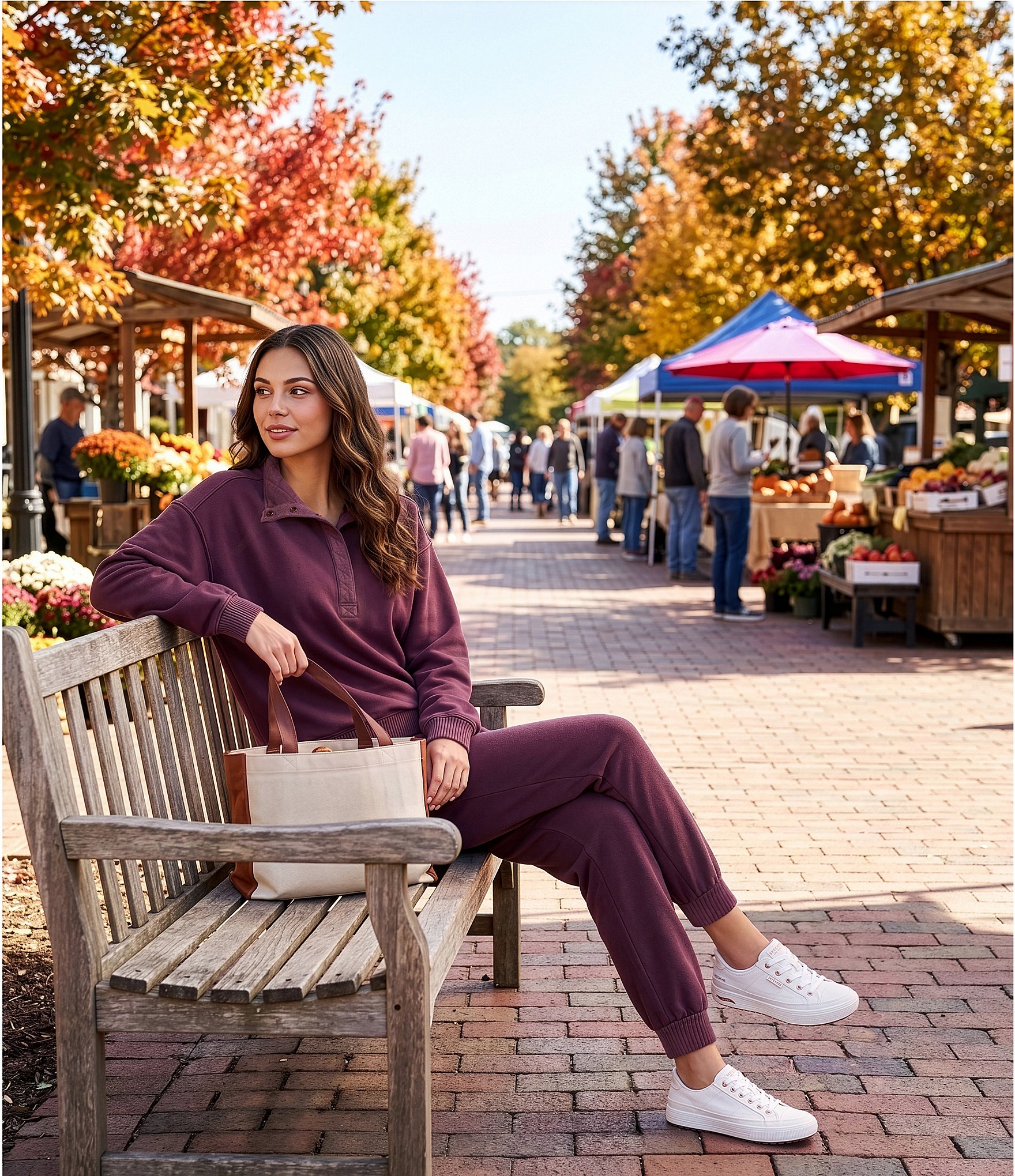 Kinesis Oversized Henley Long Sleeve Pullover
