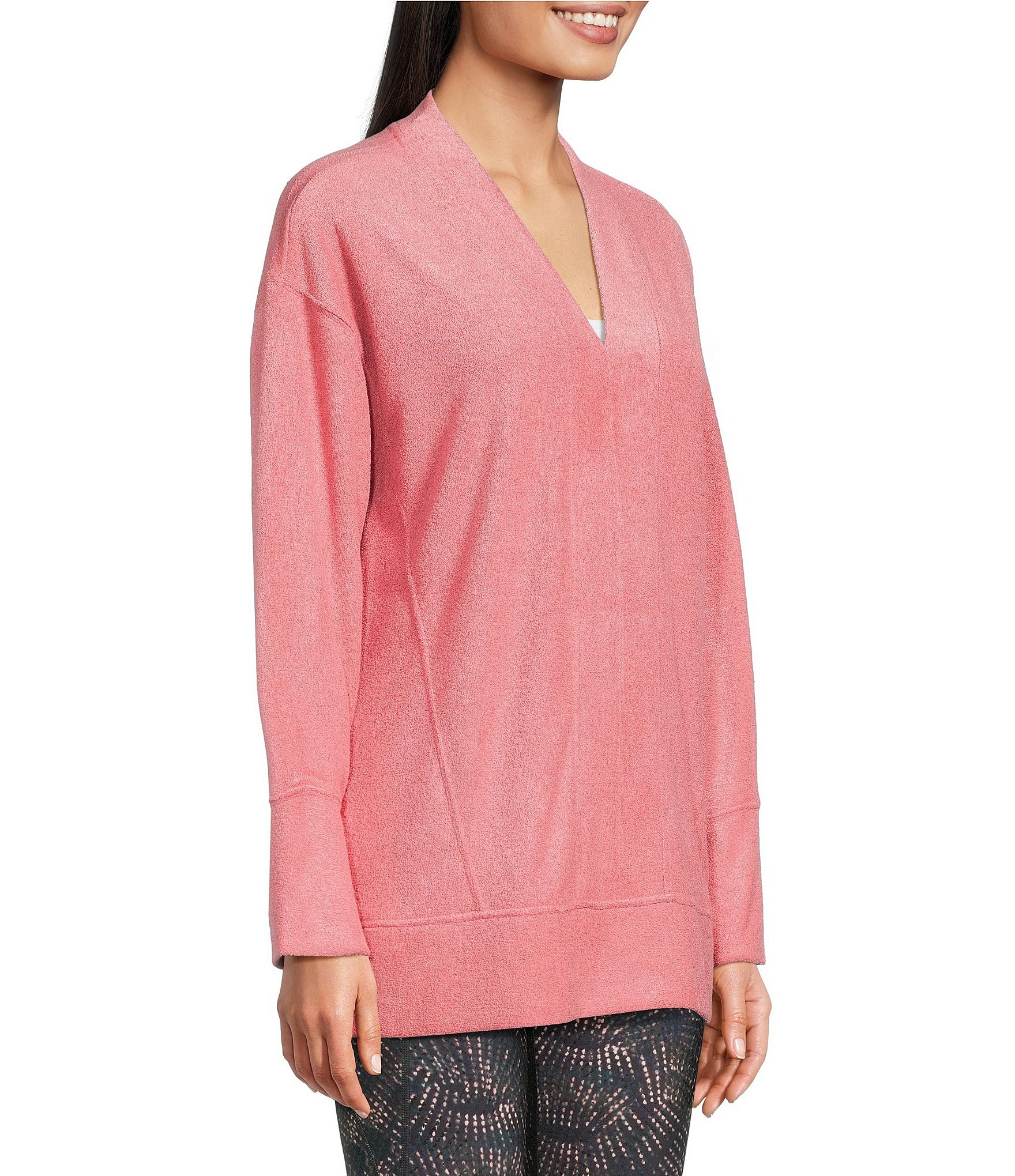 Kinesis V-Neck Long Sleeve Pullover