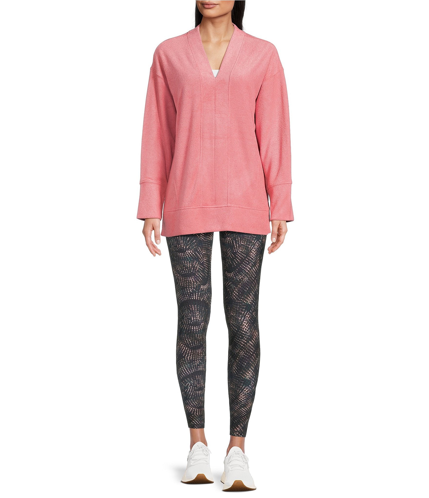 Kinesis V-Neck Long Sleeve Pullover