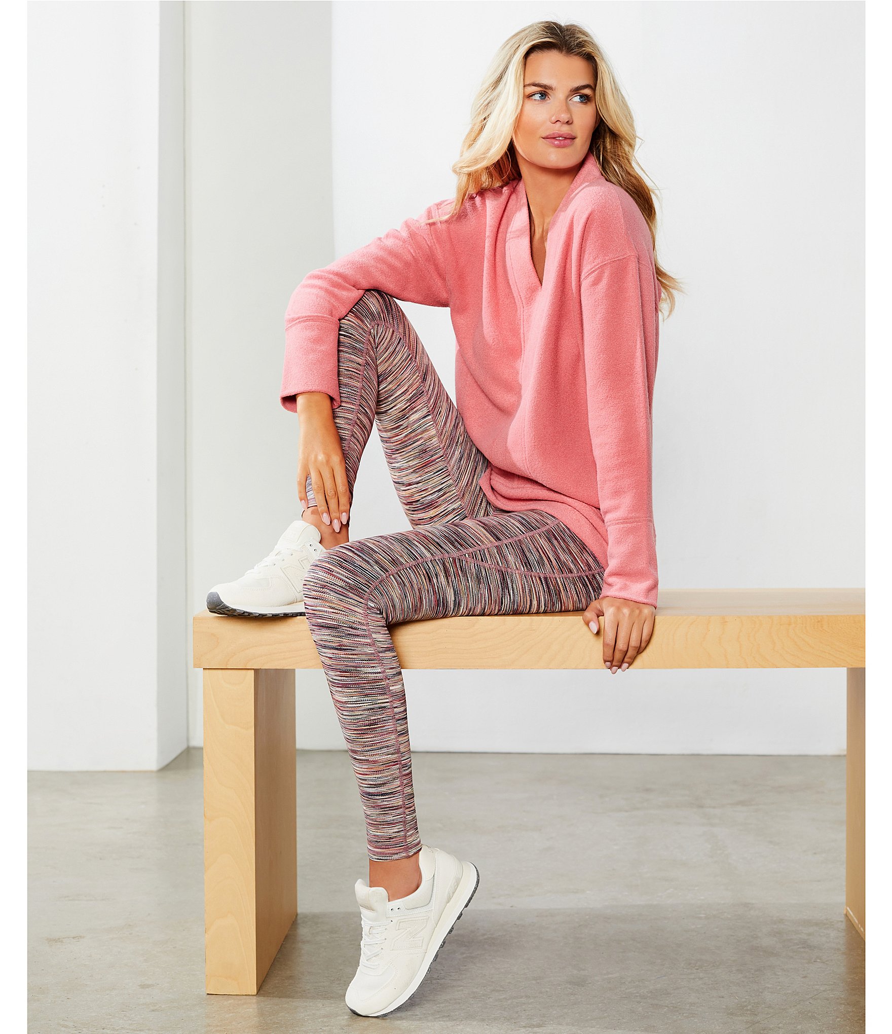 Kinesis V-Neck Long Sleeve Pullover