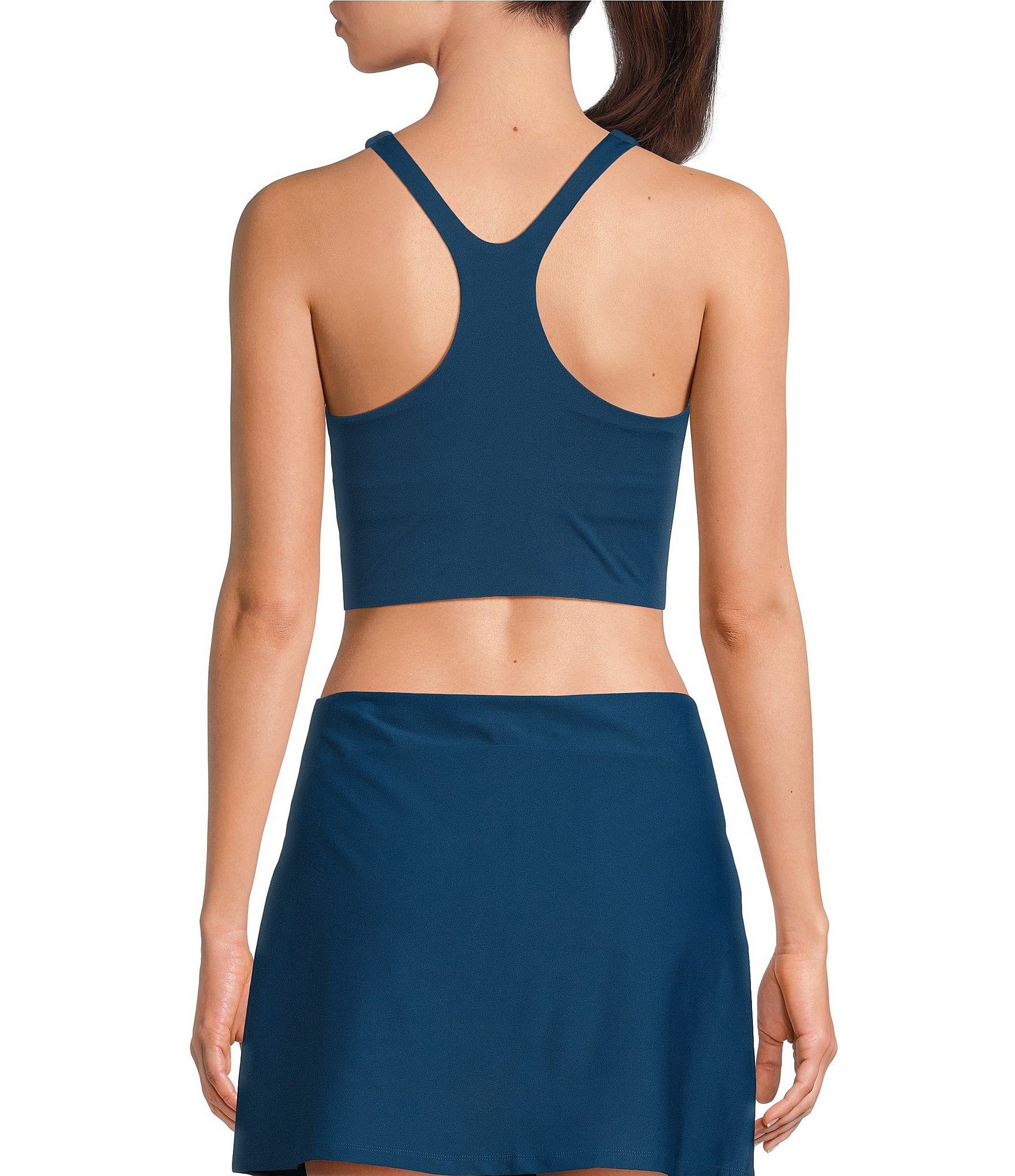 Kinesis x Katherine Mason Crew Neck Racerback Pullover Sports Bra Top