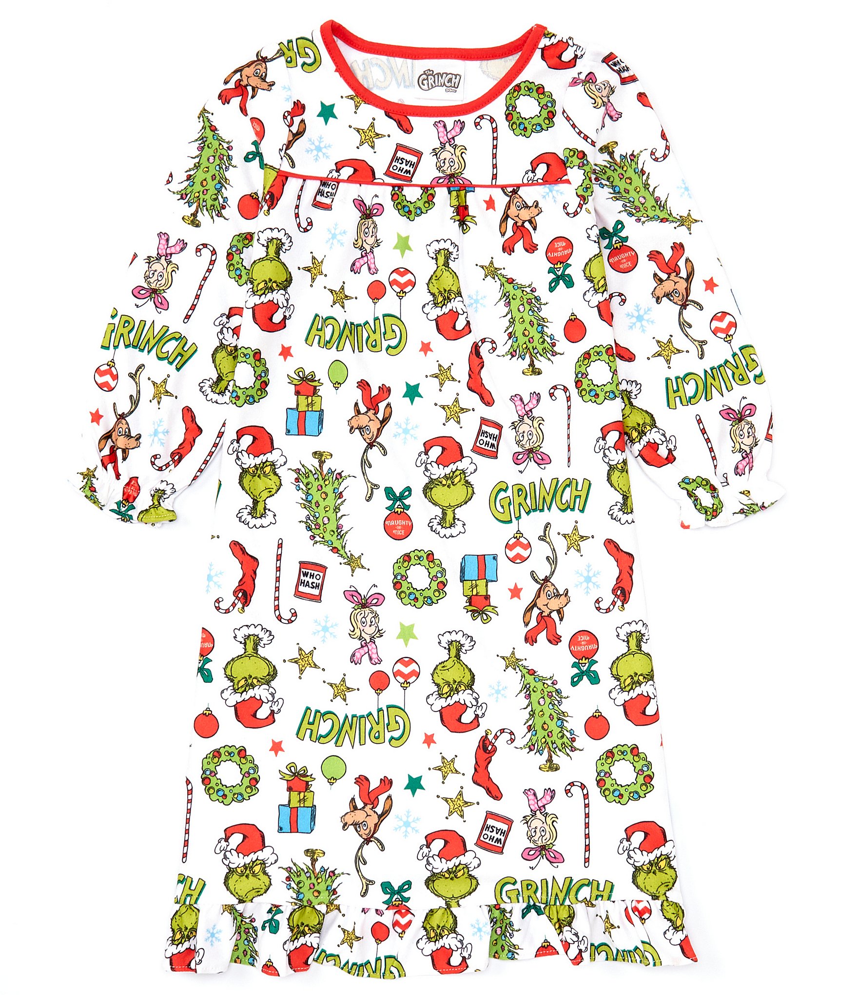 The 2024 grinch nightgown