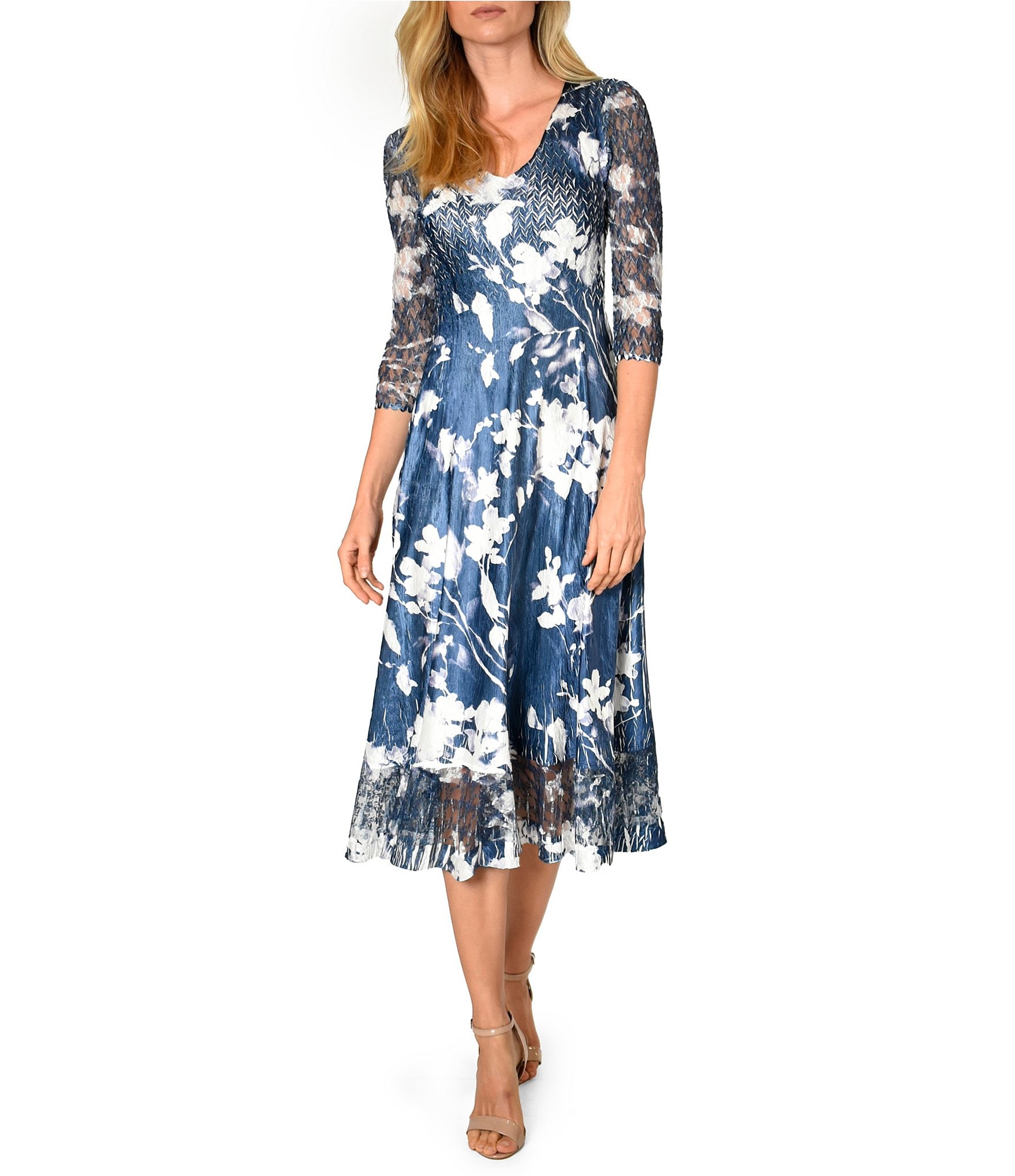 Buy > womens floral midi dress > in stock
