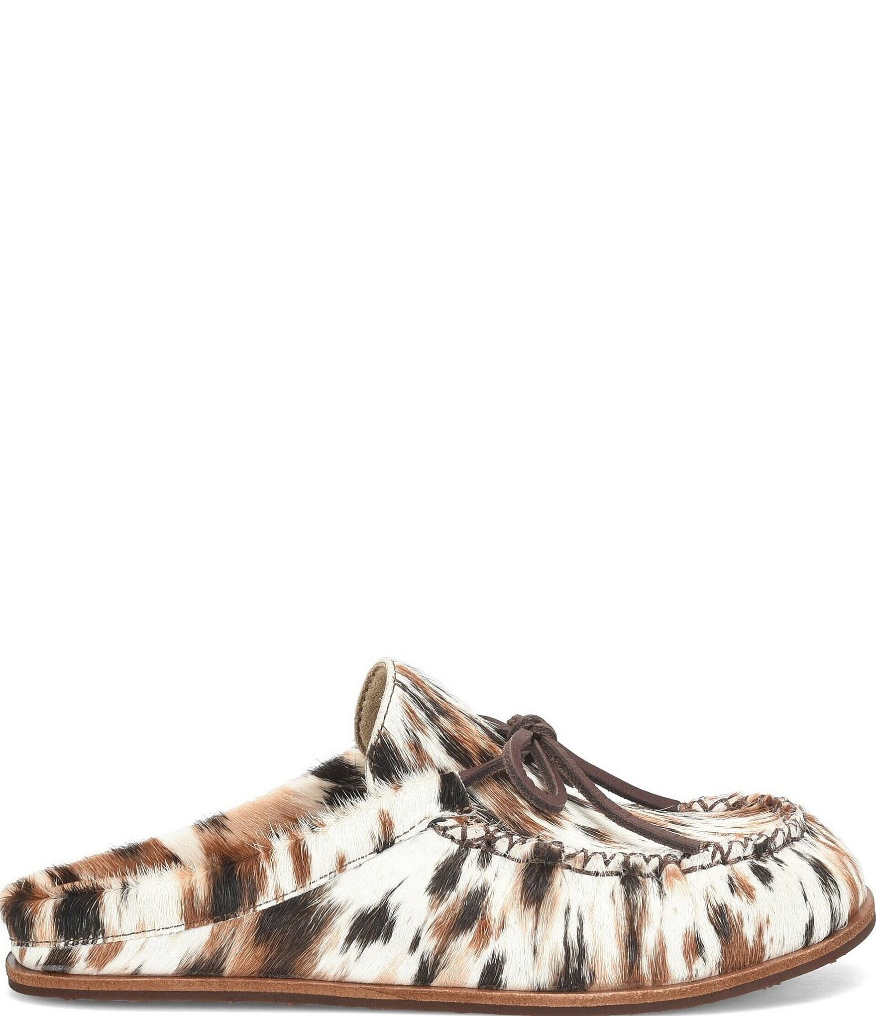 Kork-Ease Alize Printed Calf Hair Moc Toe Mules