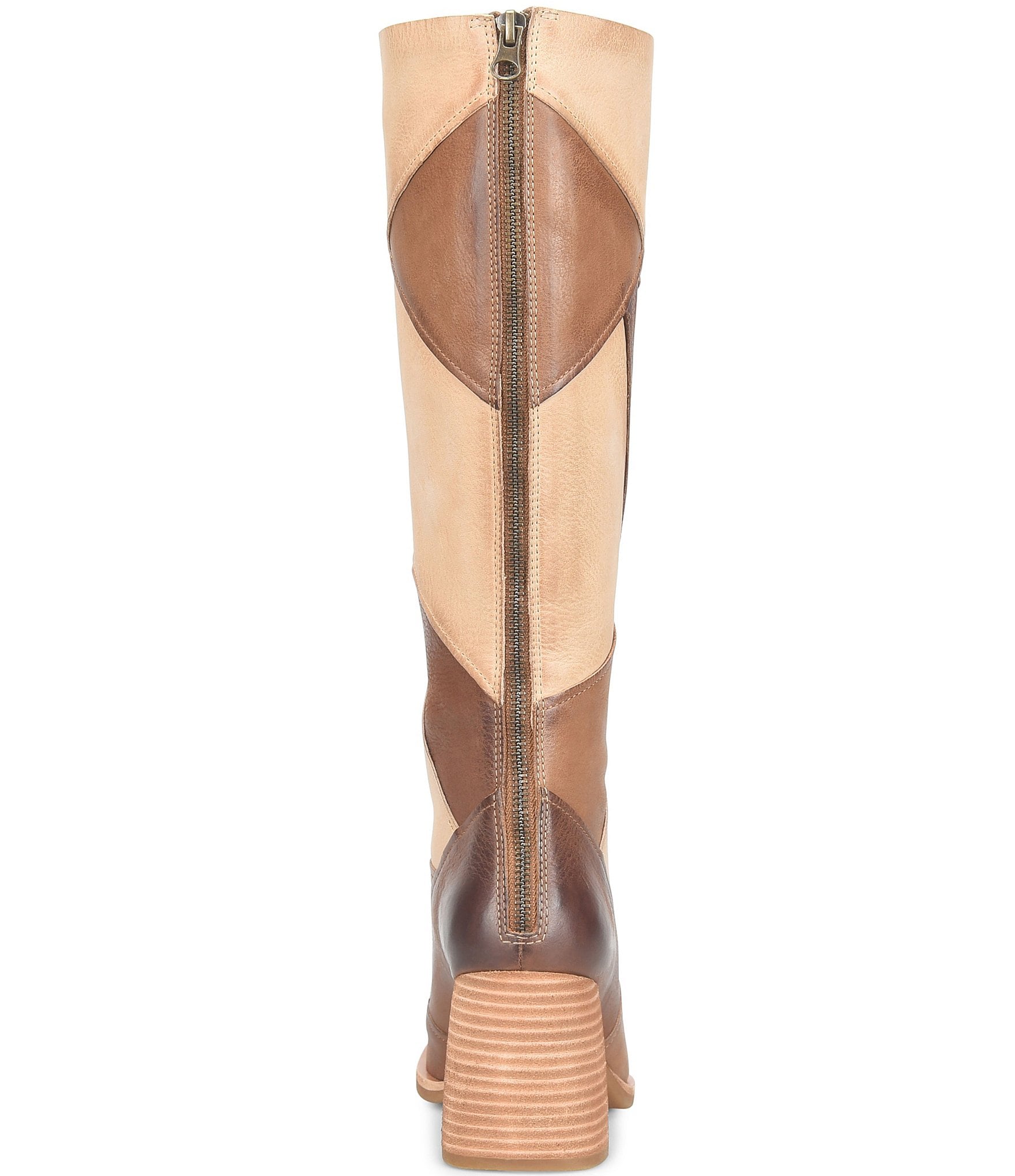 Kork-Ease Asbee Patchwork Leather Tall Boots