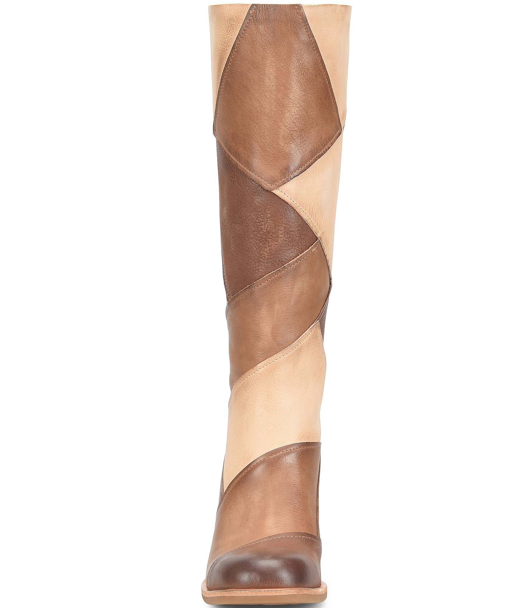 Kork-Ease Asbee Patchwork Leather Tall Boots