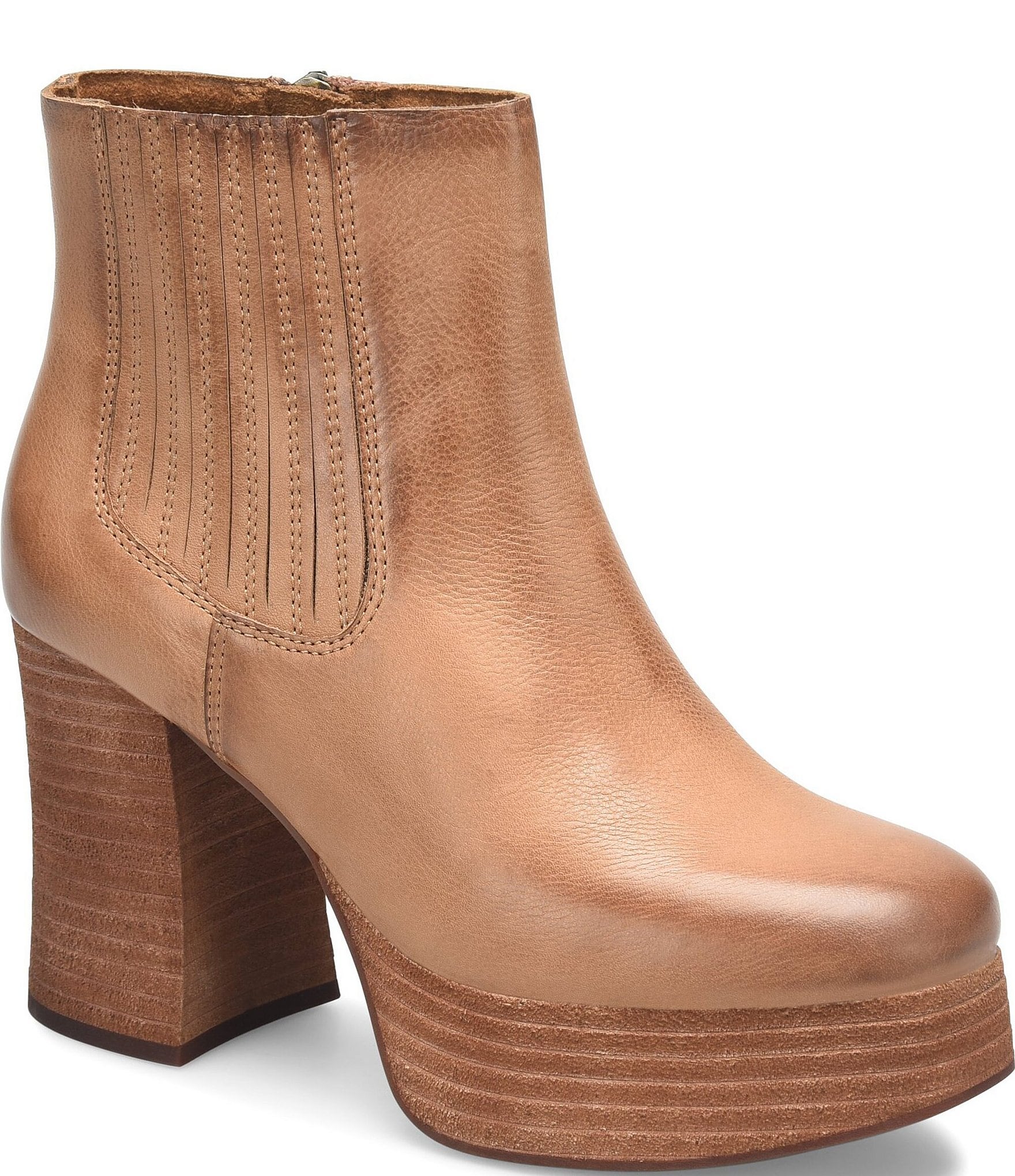 Kork Ease Ankle Bootie purchases Cognac leather sz 9.5