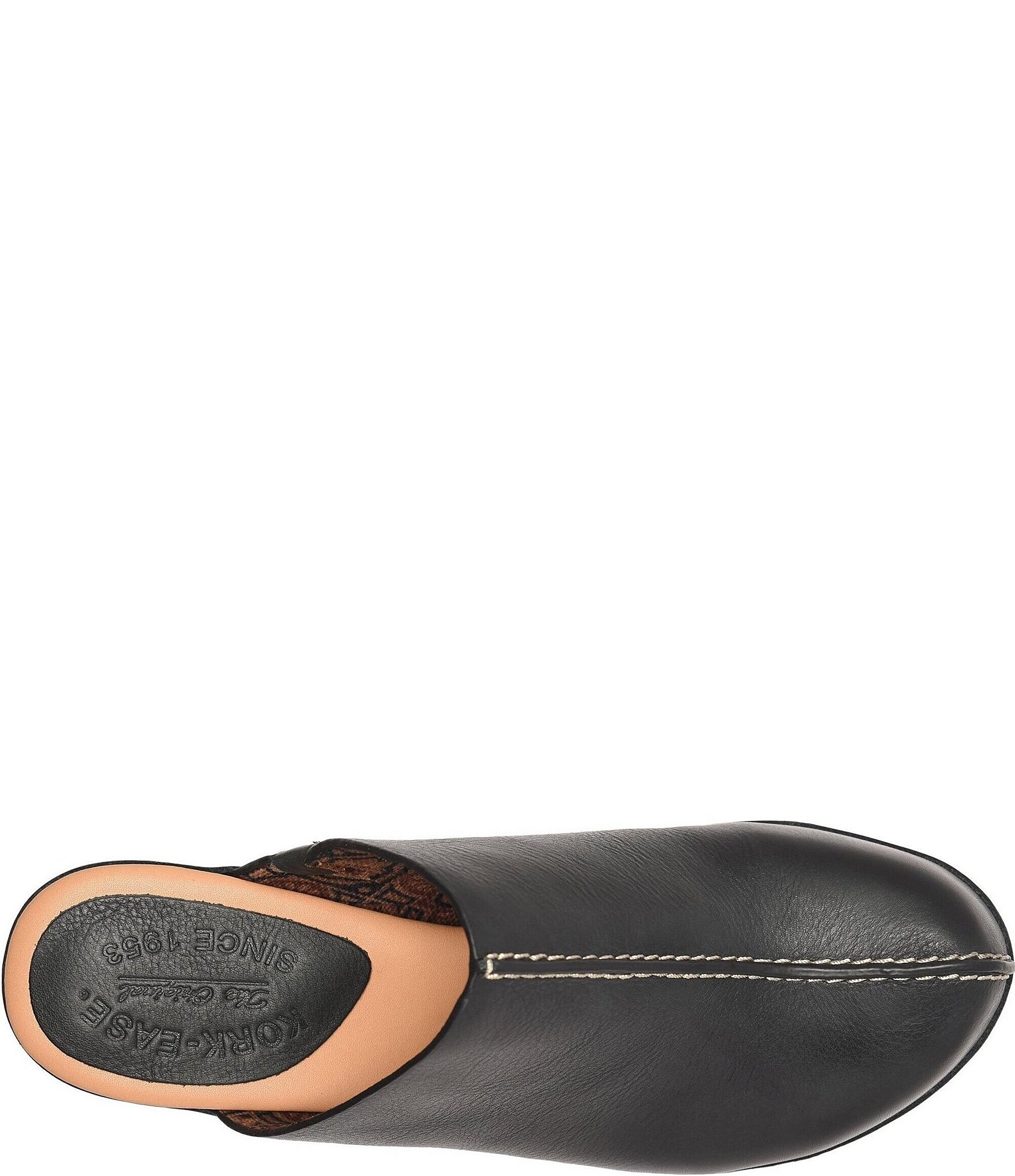 Kork-Ease Gwendolyn Leather Artisan Stitched Clogs