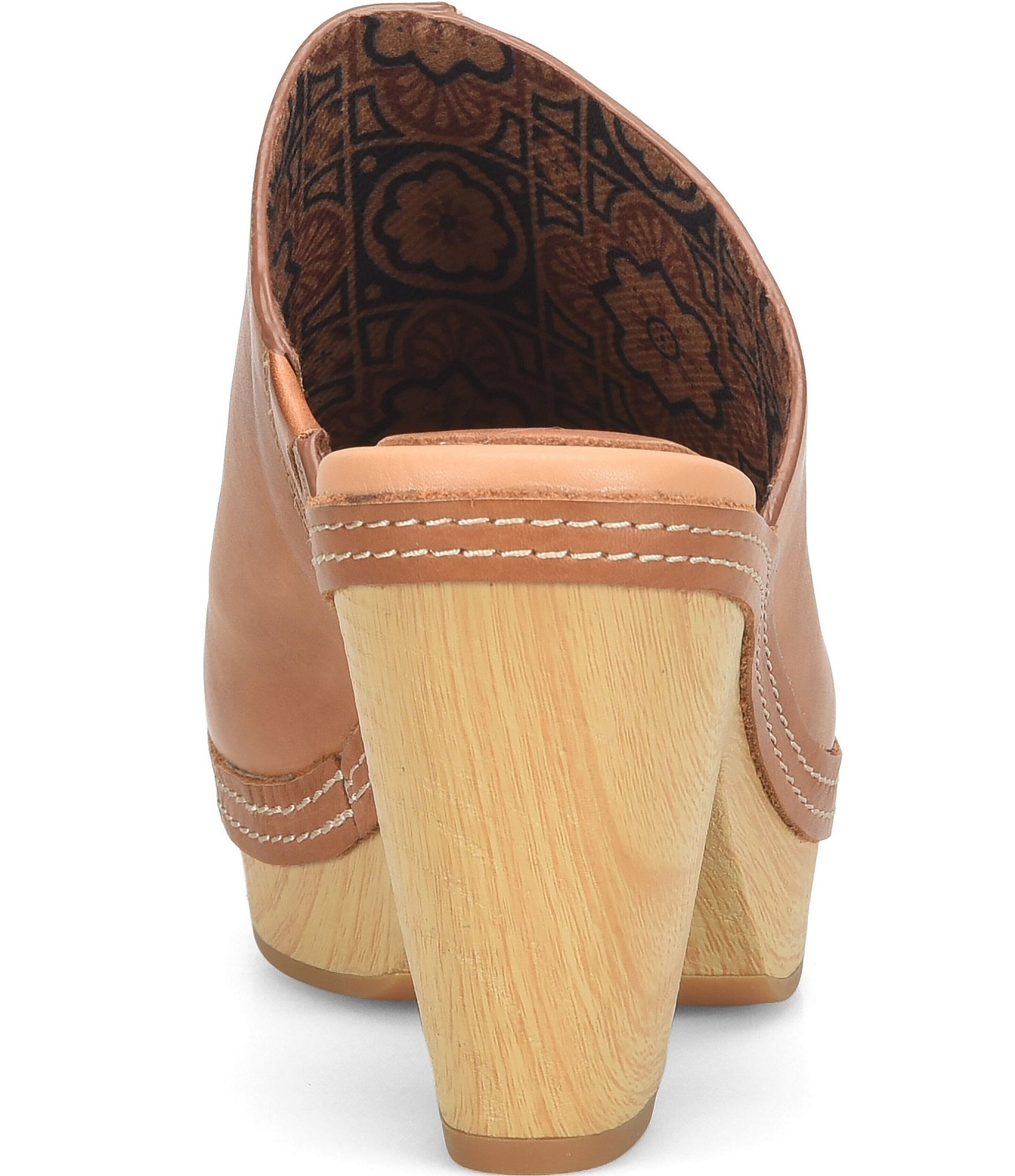 Kork-Ease Gwendolyn Leather Artisan Stitched Clogs