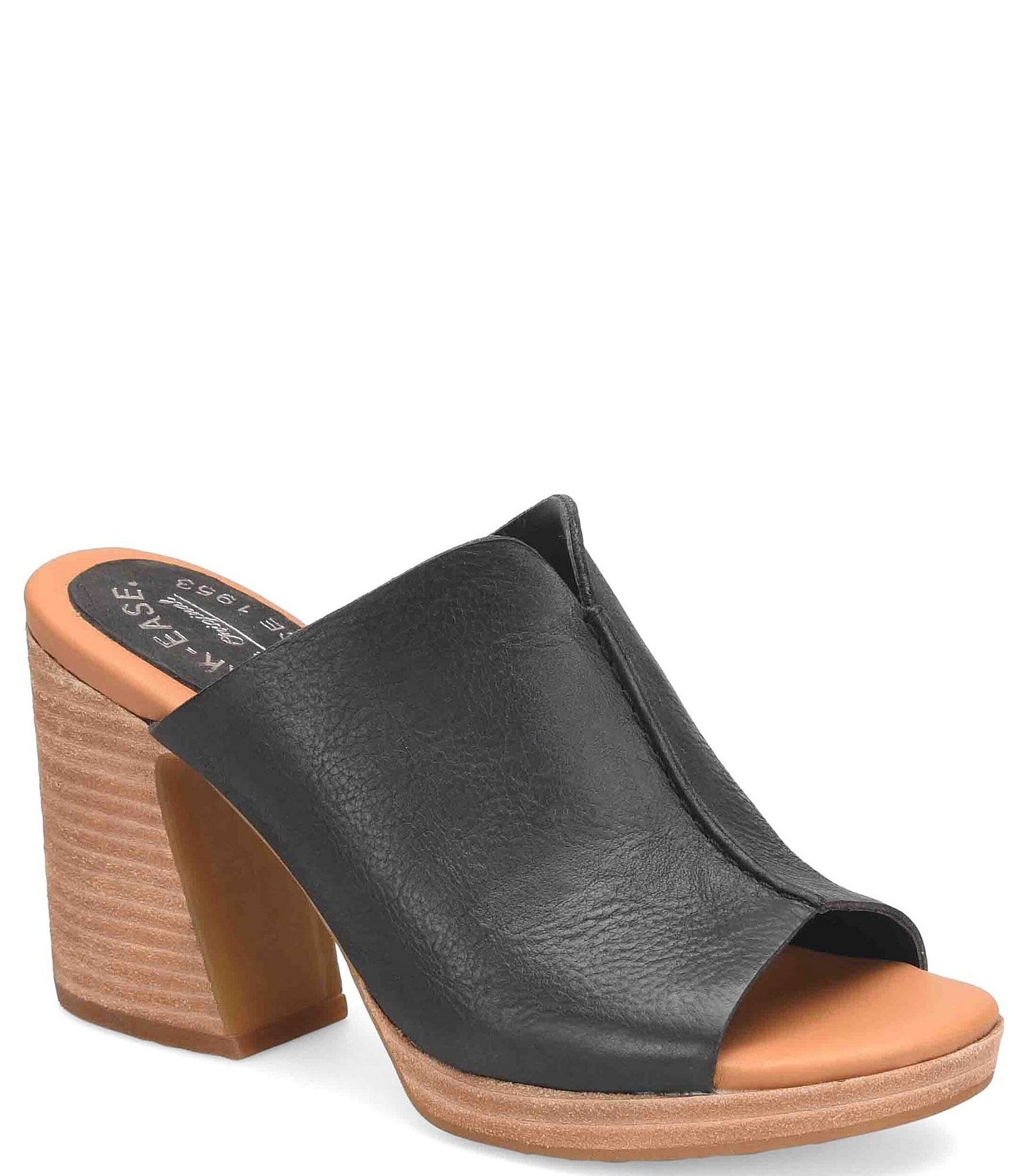 Kork-Ease Harlin Leather Slip-On Mule Slides | Dillard's