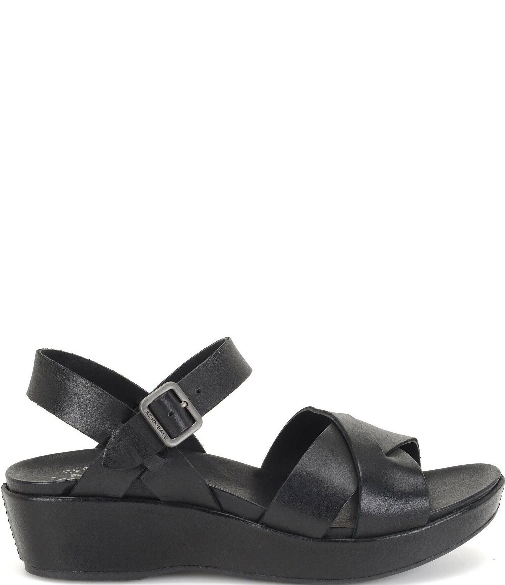Kork-Ease Myrna 2.0 Leather Platform Wedge Sandals