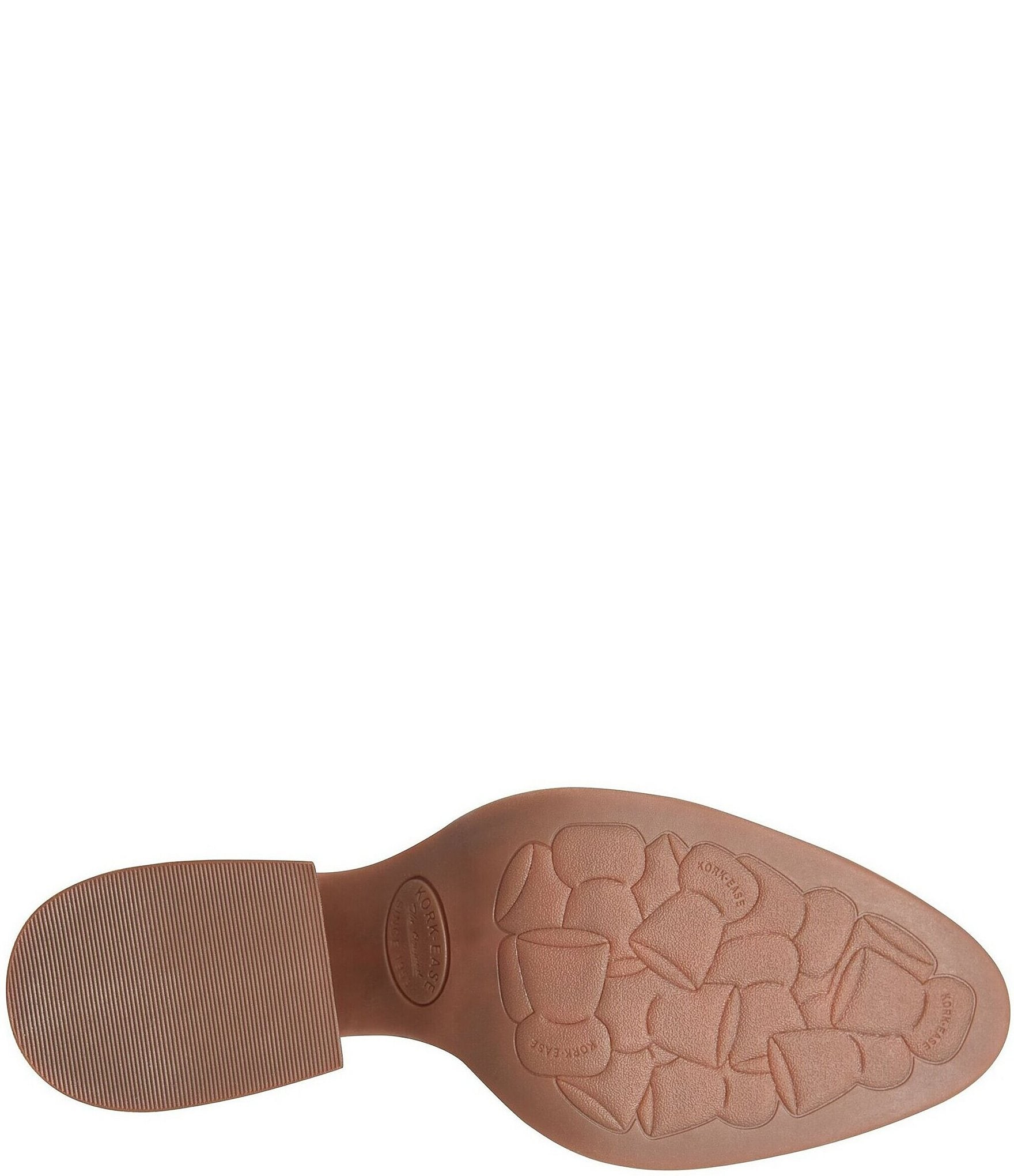 Kork-Ease Shilo Leather Artisan Whipstitch Detail Block Heel Booties