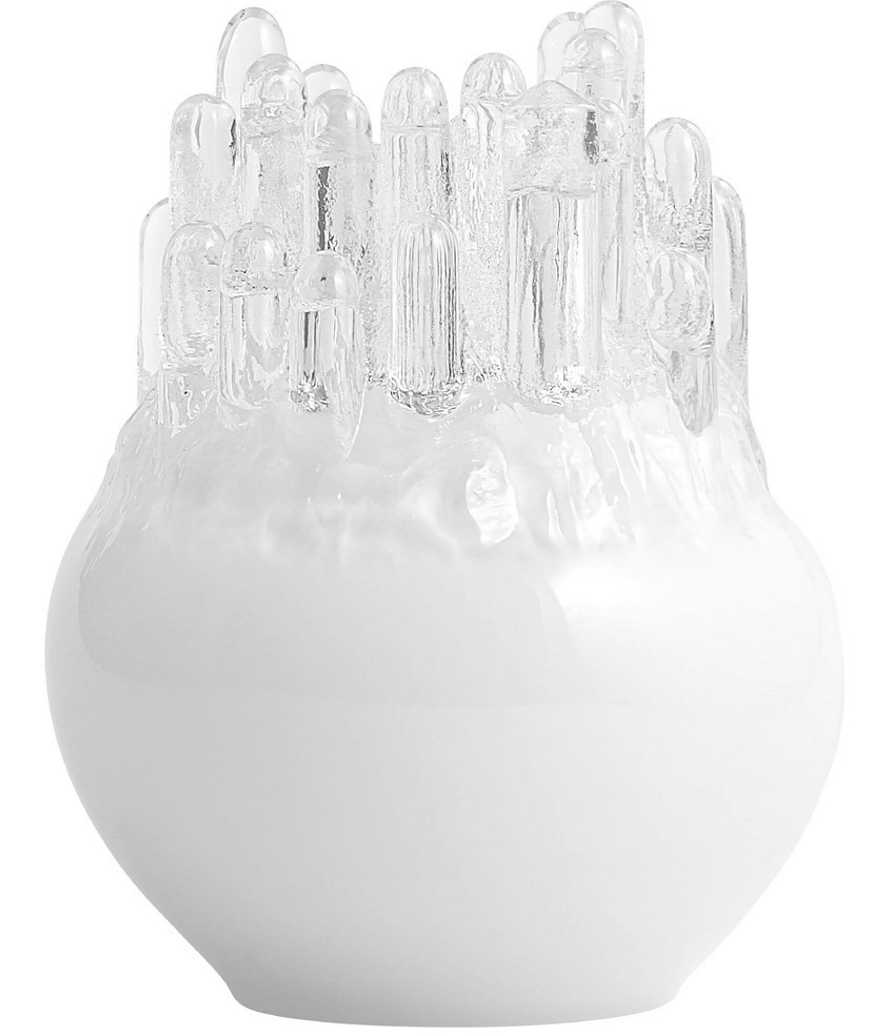 Kosta Boda Polar White Small Votive Candleholder