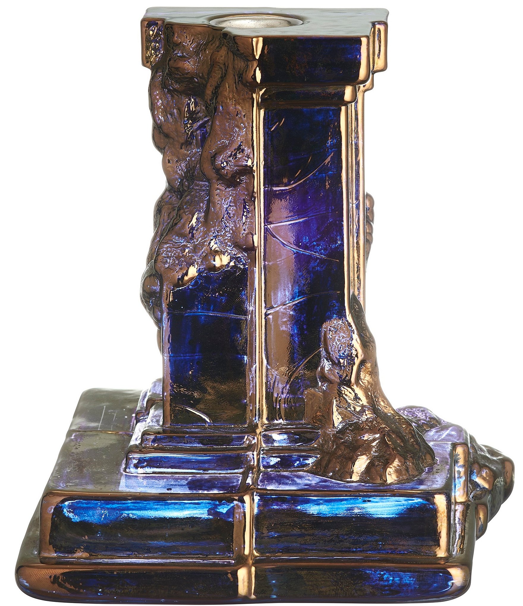 Kosta Boda Rocky Baroque Medium Candlestick