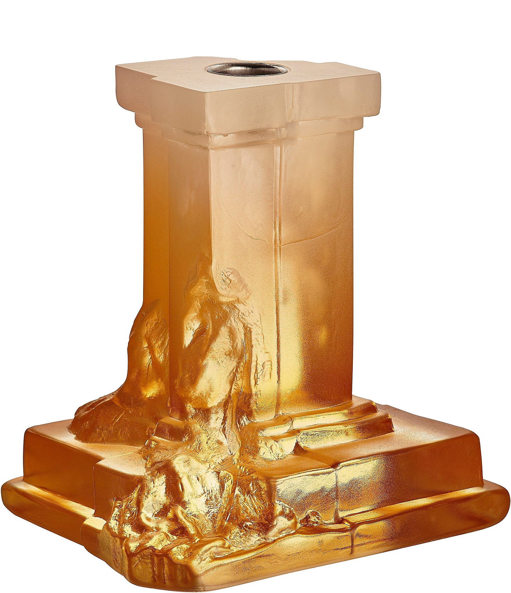 Kosta Boda Rocky Baroque Medium Candlestick