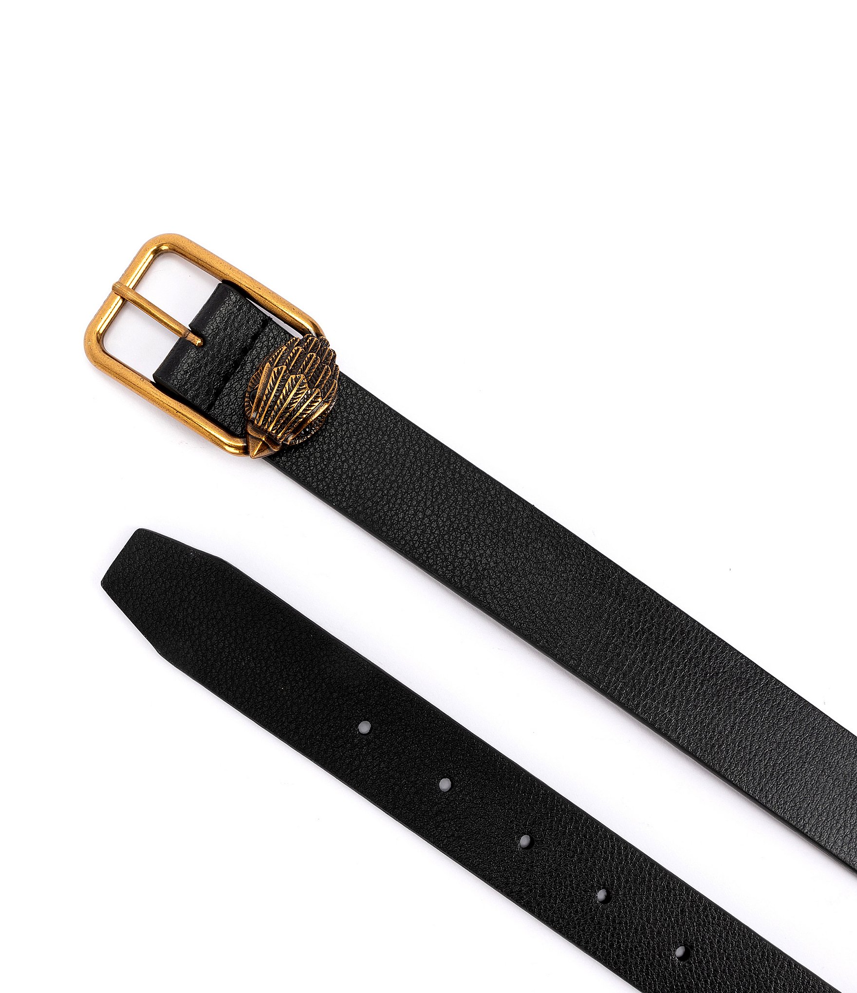 Kurt Geiger London 1.1#double; Eagle Centerbar Leather Belt