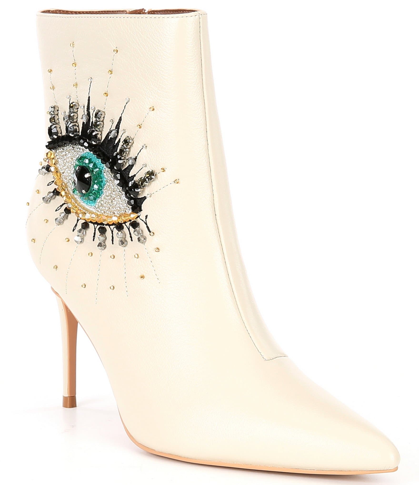 Kurt Geiger London Belgravia Crystal Eye Stiletto Ankle Boots | Dillard's