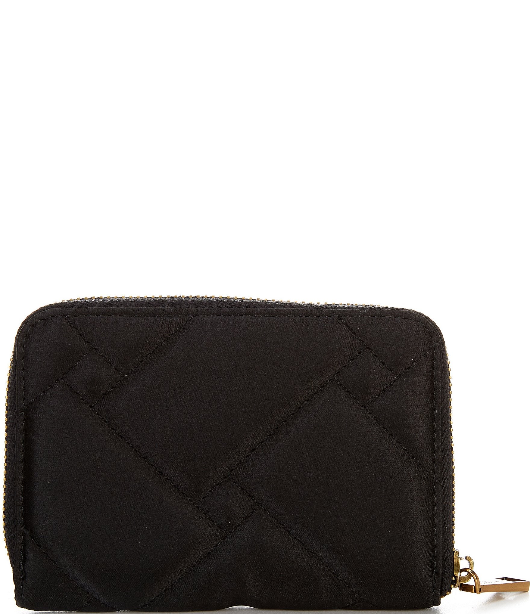 Kurt Geiger London Black Nylon Small Zip Around Wallet